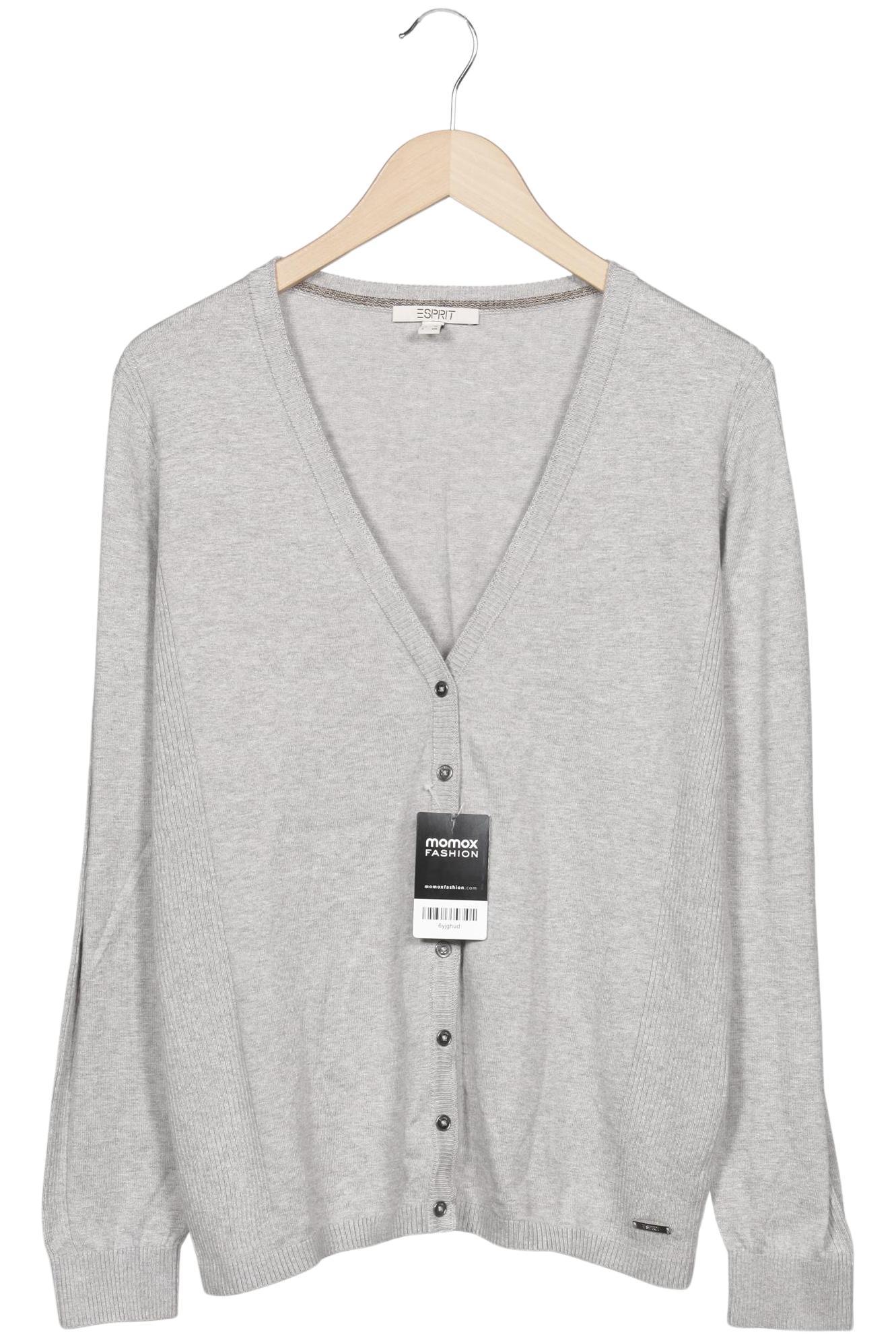 

Esprit Damen Strickjacke, grau, Gr. 44