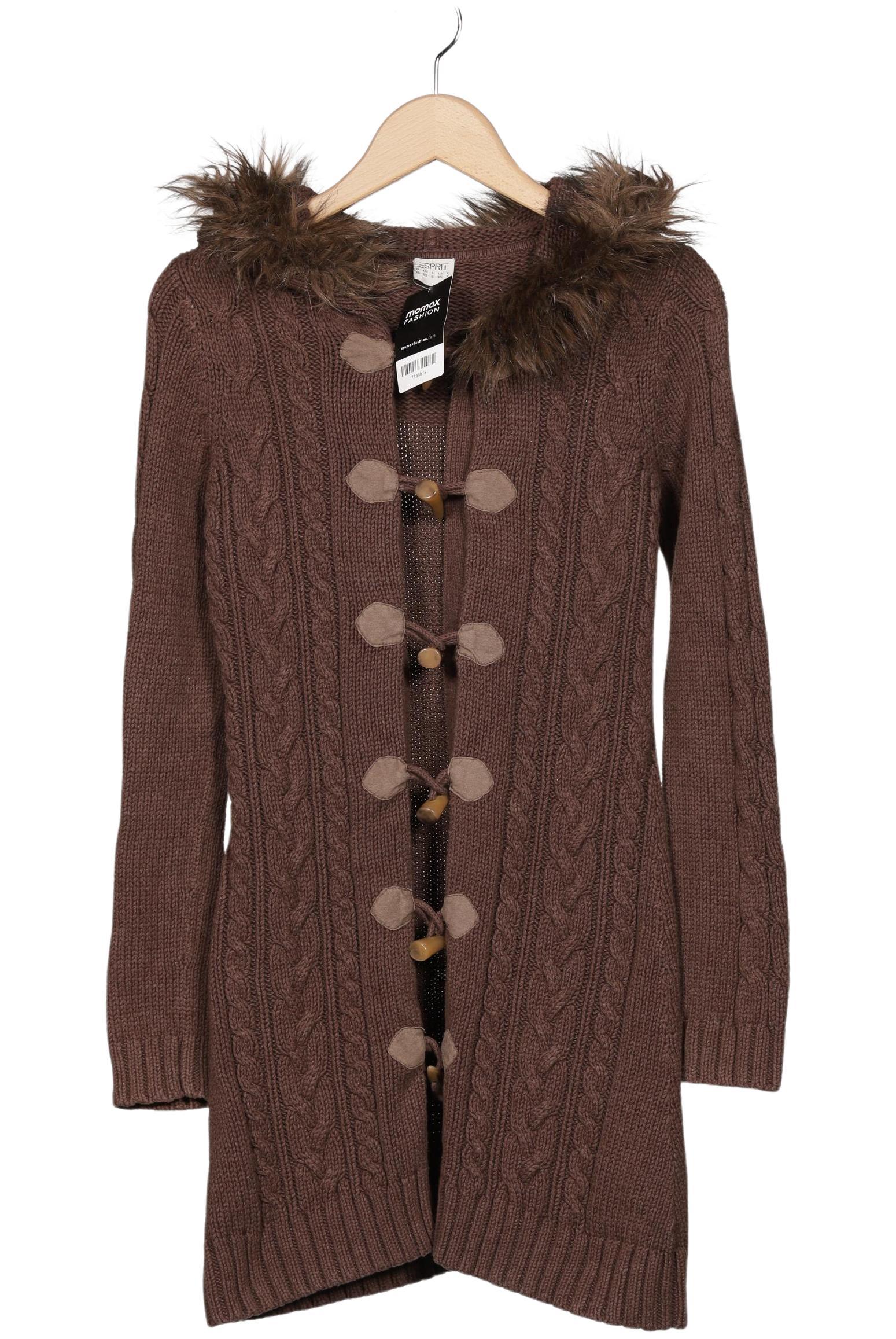 

Esprit Damen Strickjacke, braun, Gr. 34
