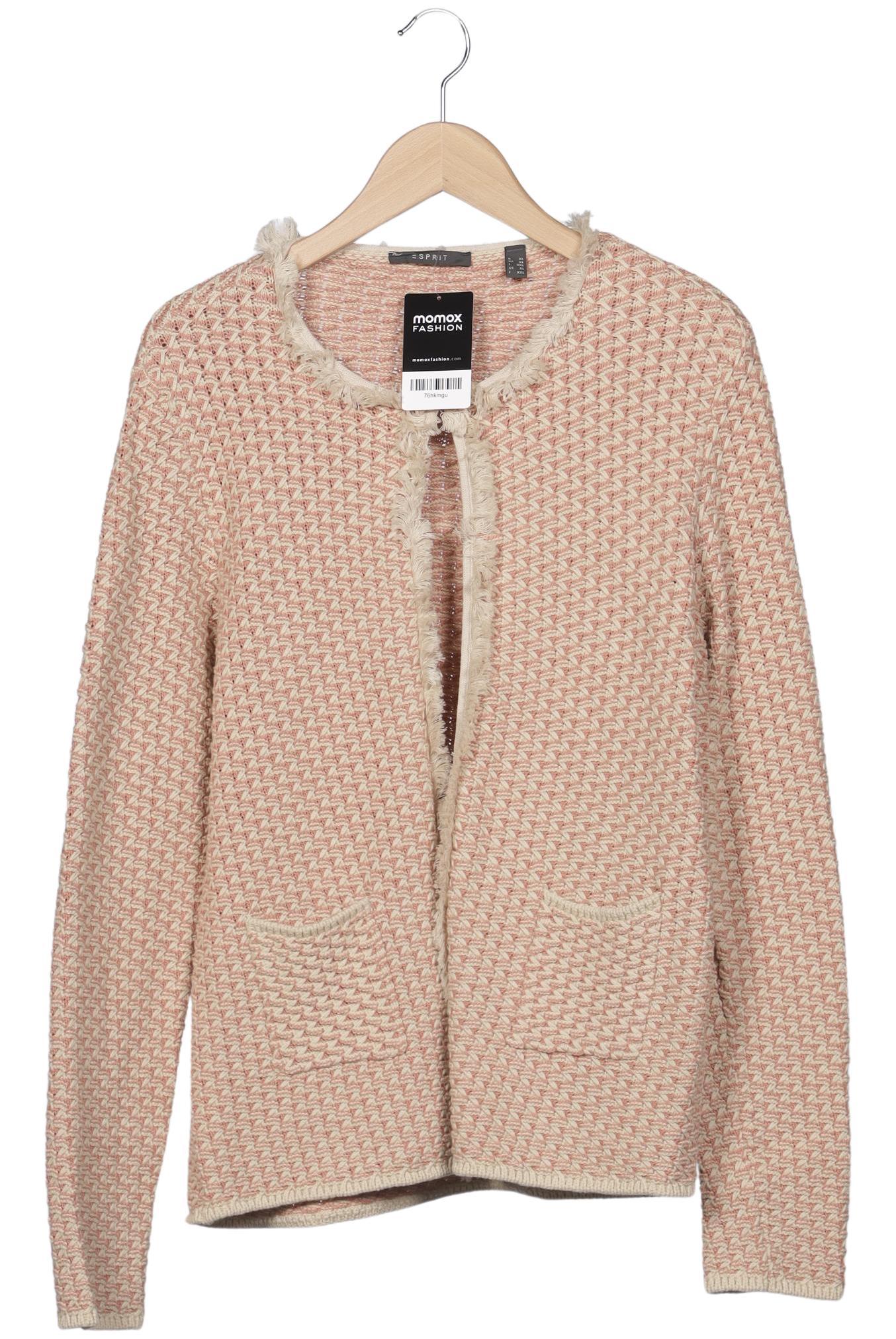 

Esprit Damen Strickjacke, beige, Gr. 44