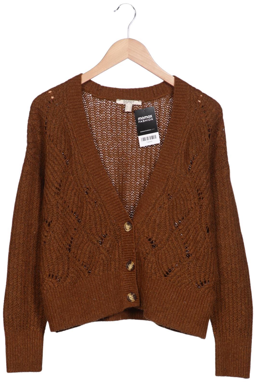 

Esprit Damen Strickjacke, braun, Gr. 36