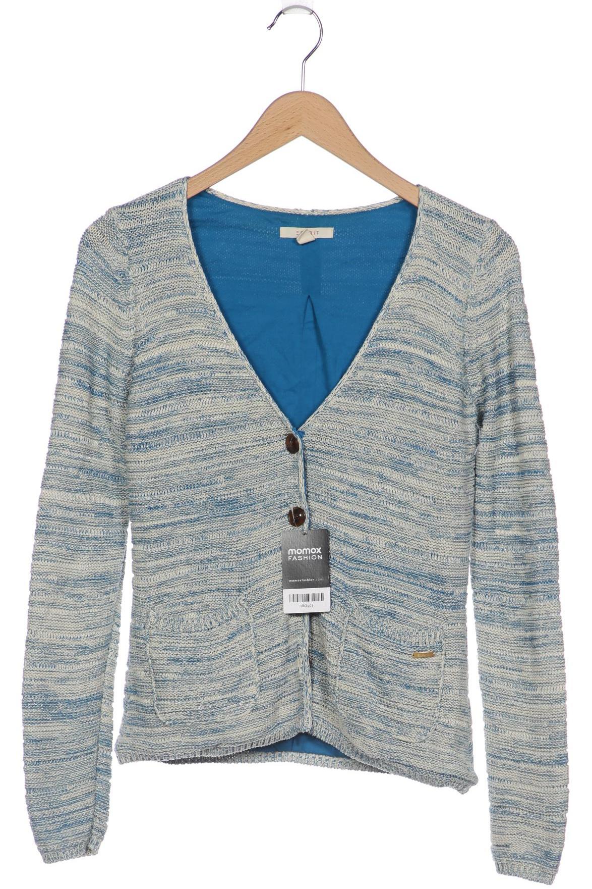 

Esprit Damen Strickjacke, blau, Gr. 36