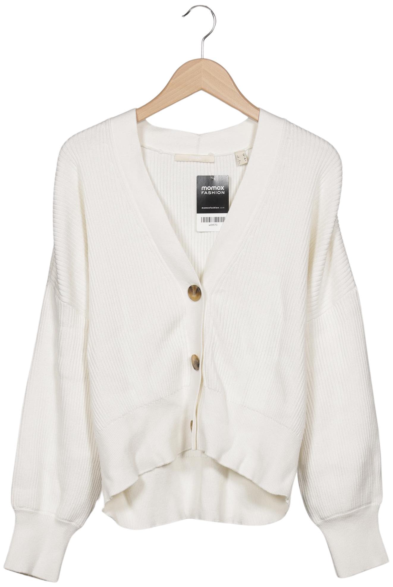 

Esprit Damen Strickjacke, weiß, Gr. 38