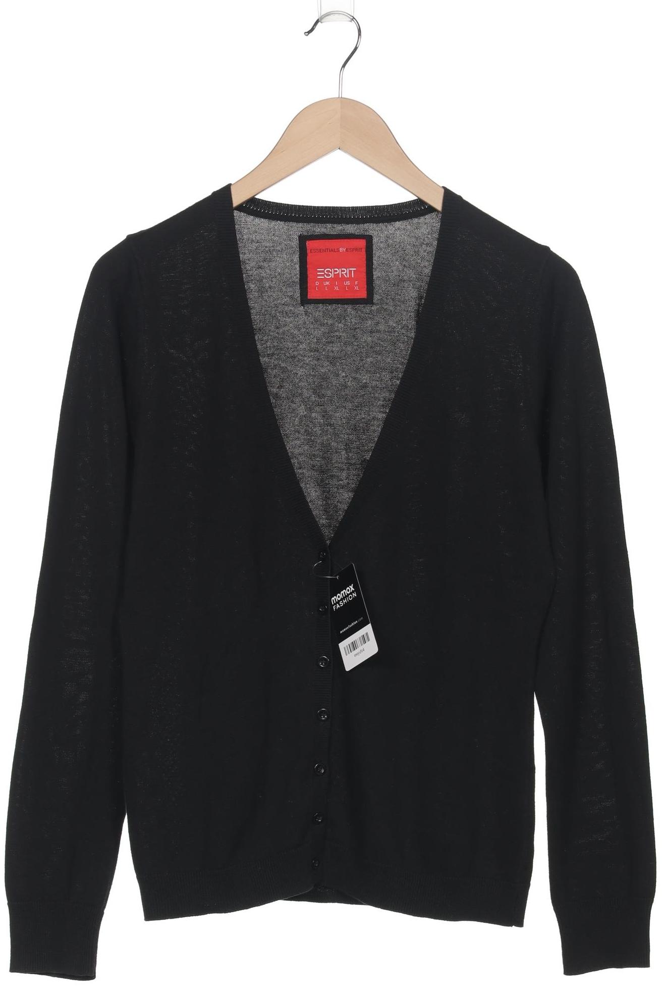 

Esprit Damen Strickjacke, schwarz, Gr. 42