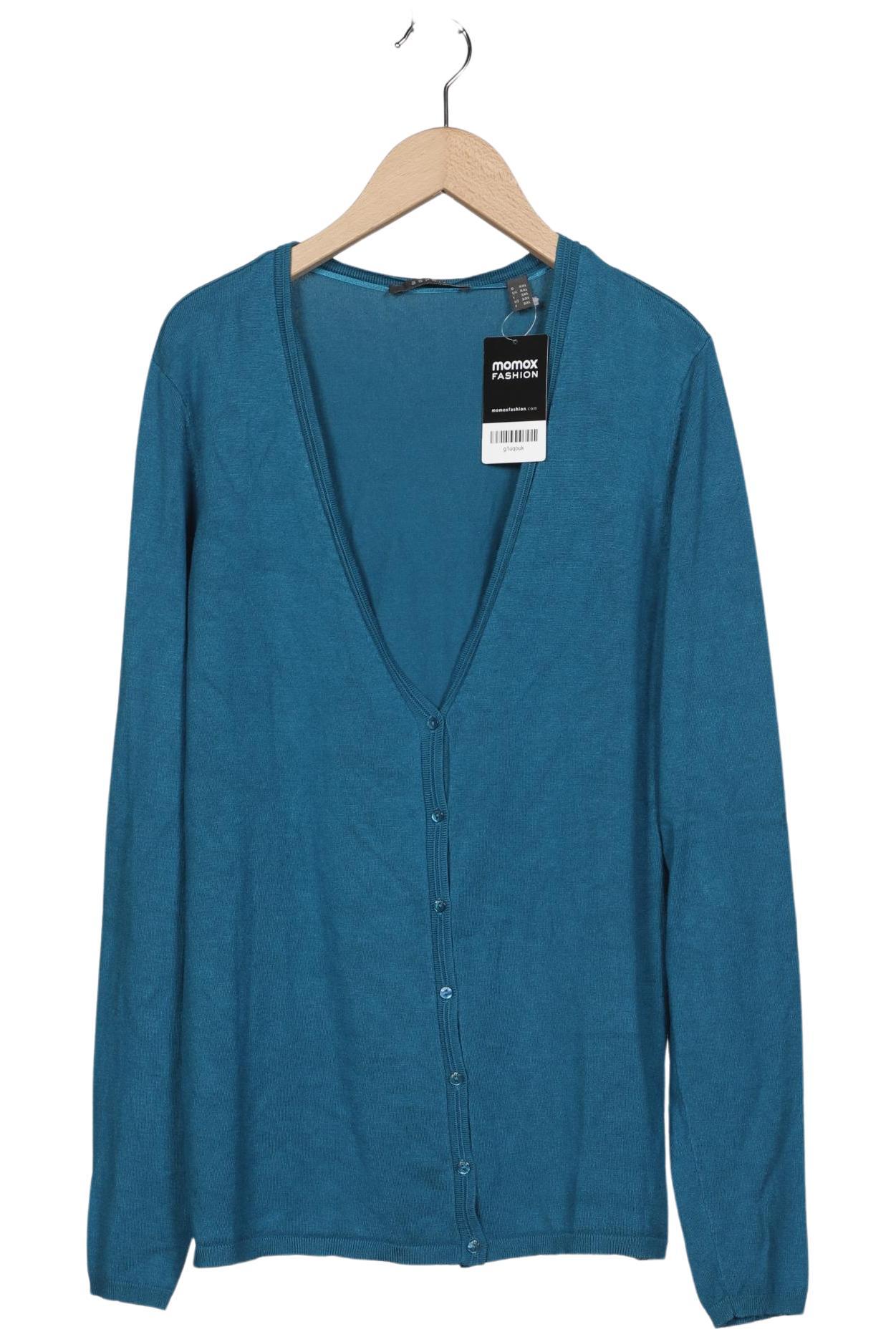 

Esprit Damen Strickjacke, türkis, Gr. 46