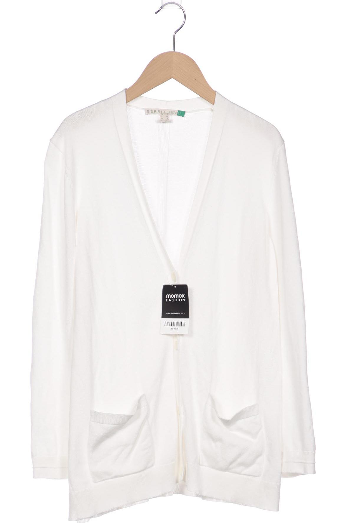 

Esprit Damen Strickjacke, weiß, Gr. 42