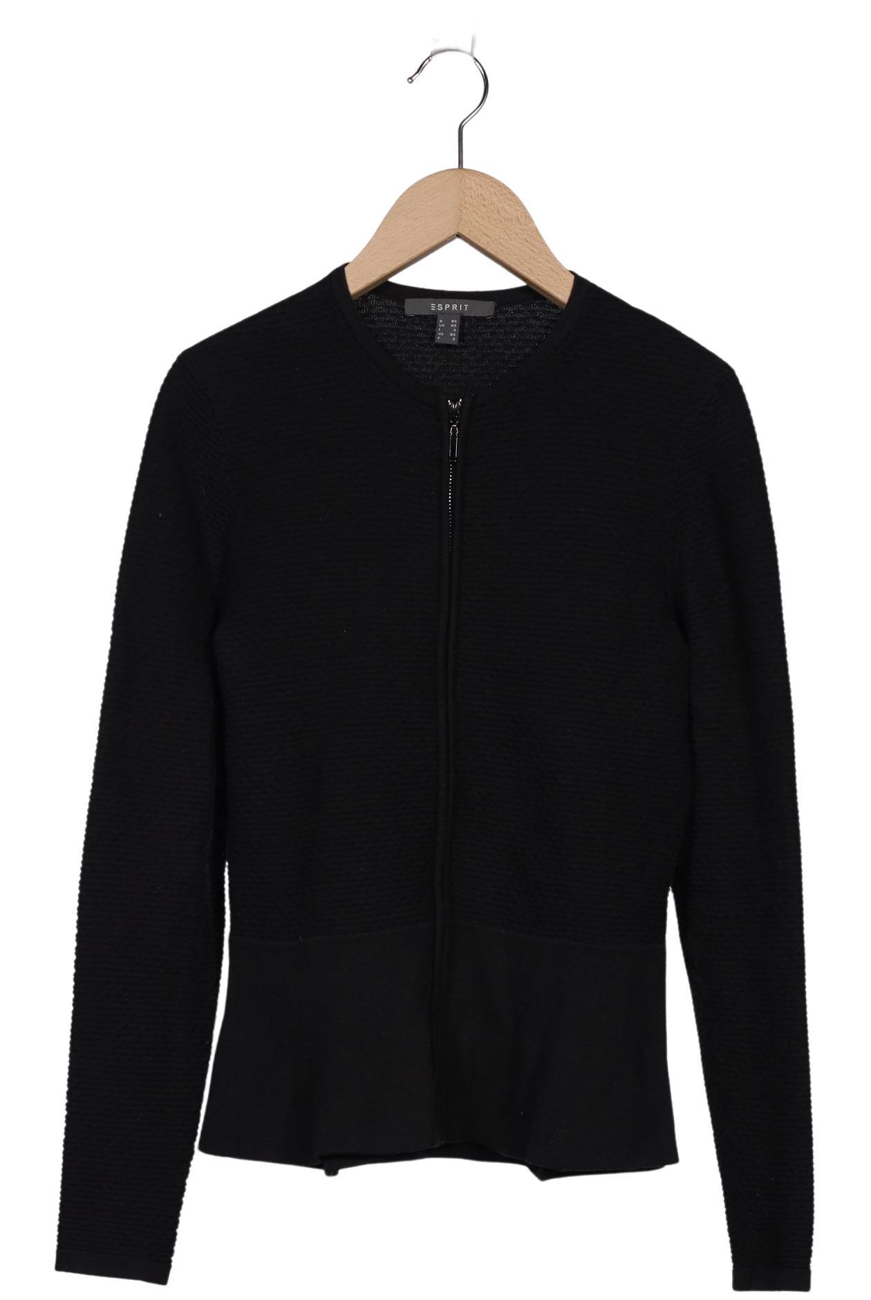 

Esprit Damen Strickjacke, schwarz, Gr. 34