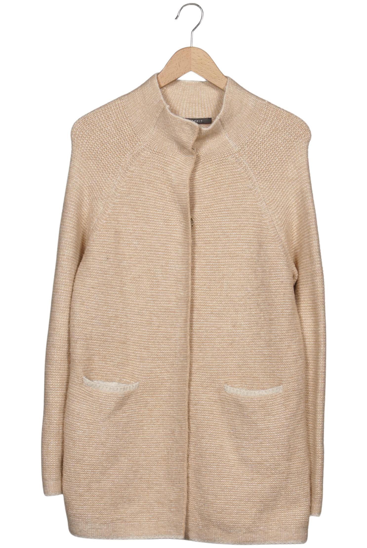 

Esprit Damen Strickjacke, beige, Gr. 38
