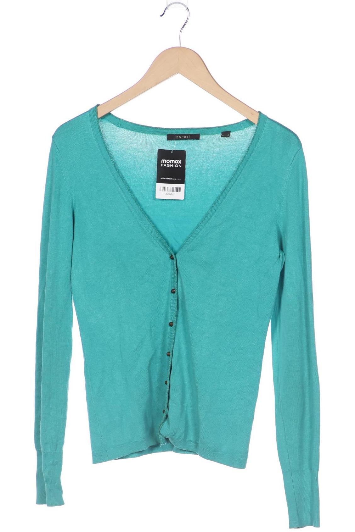 

Esprit Damen Strickjacke, türkis, Gr. 36