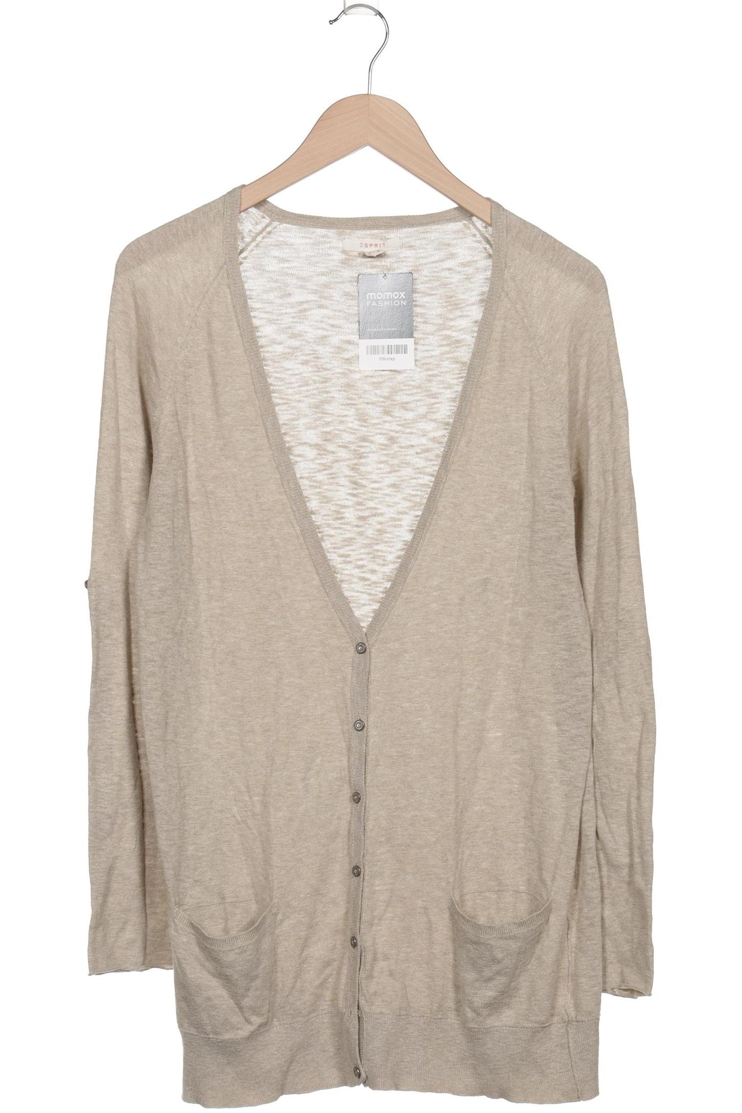

Esprit Damen Strickjacke, beige, Gr. 42