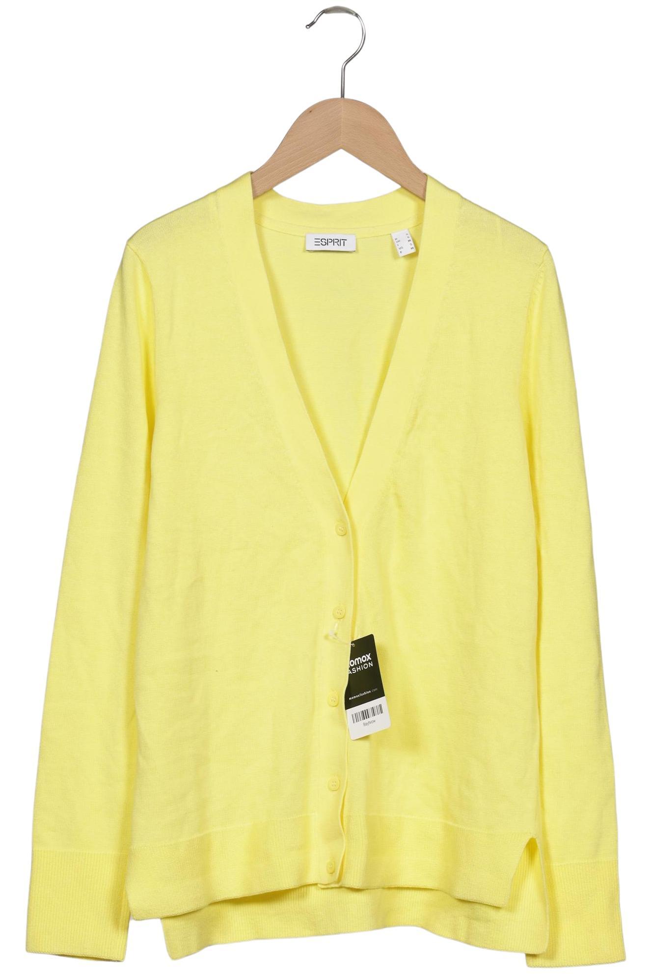 

Esprit Damen Strickjacke, gelb, Gr. 36