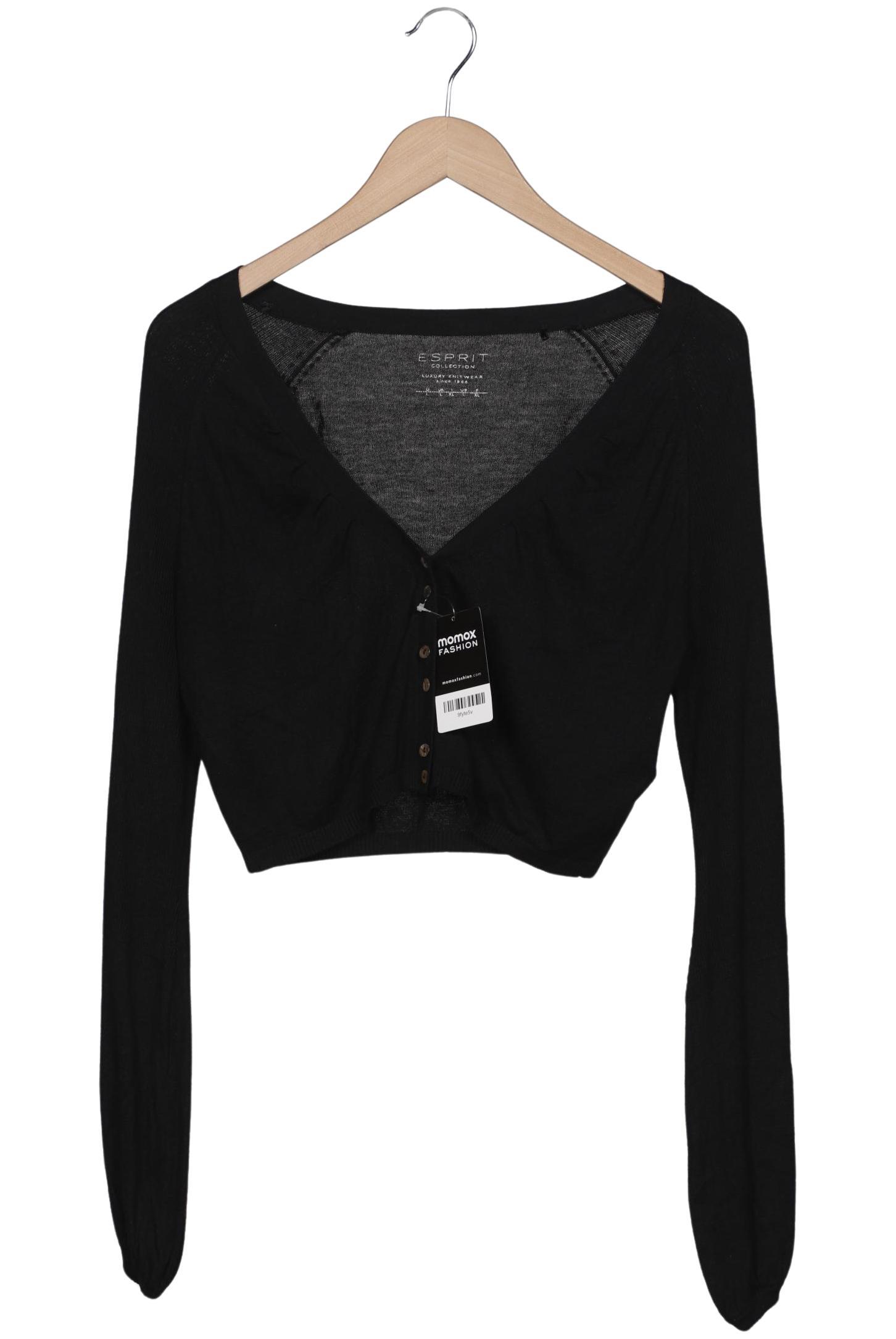

Esprit Damen Strickjacke, schwarz, Gr. 42