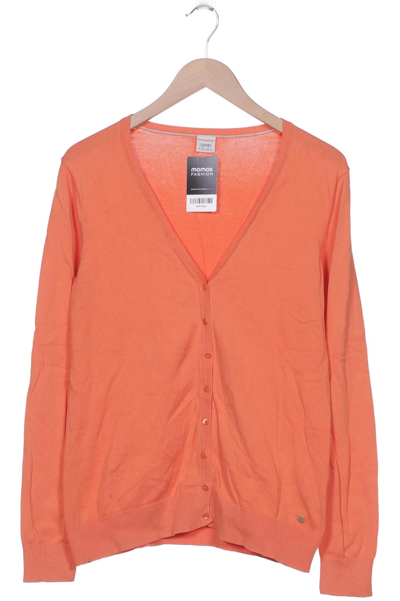 

Esprit Damen Strickjacke, orange, Gr. 44