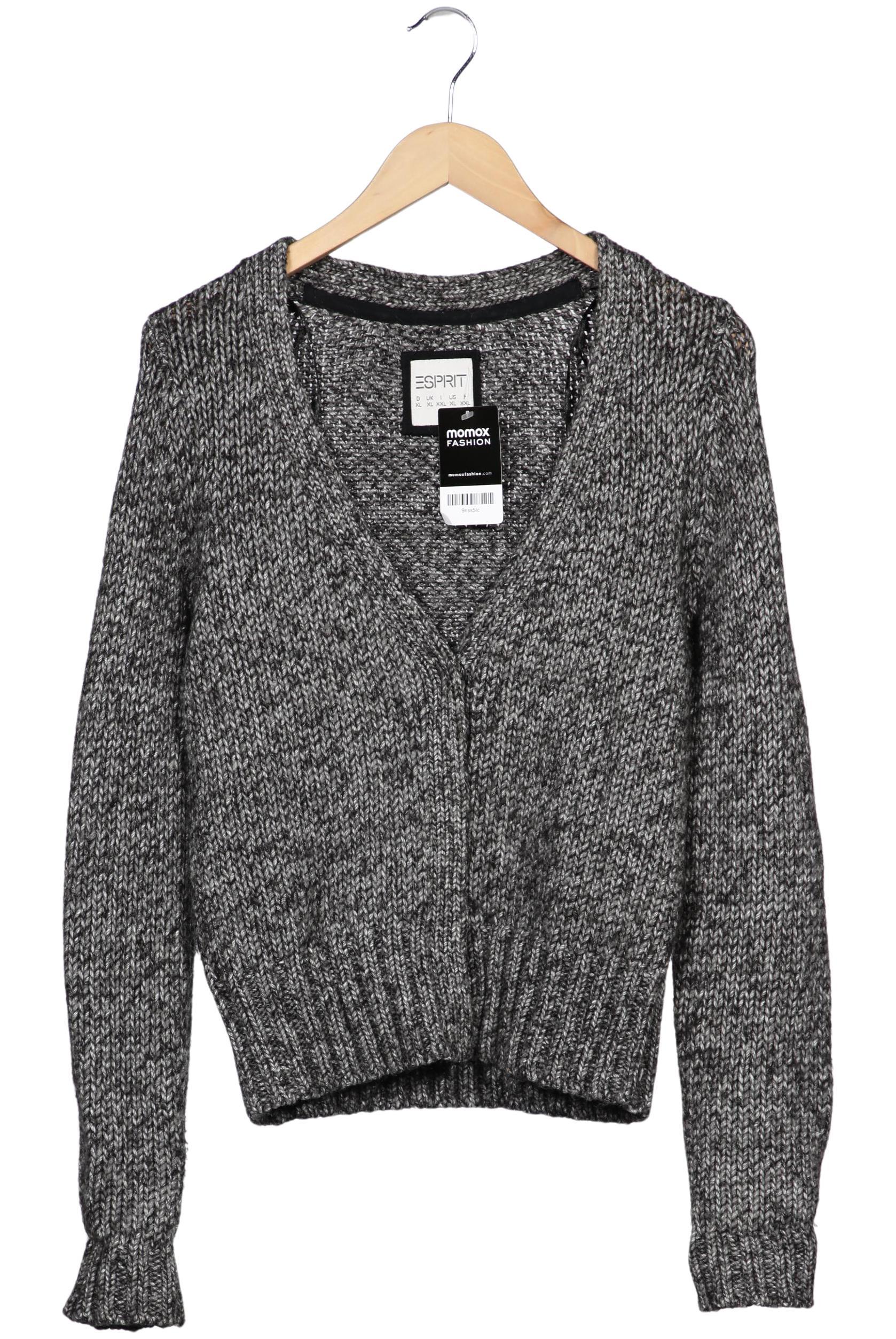 

Esprit Damen Strickjacke, grau, Gr. 44