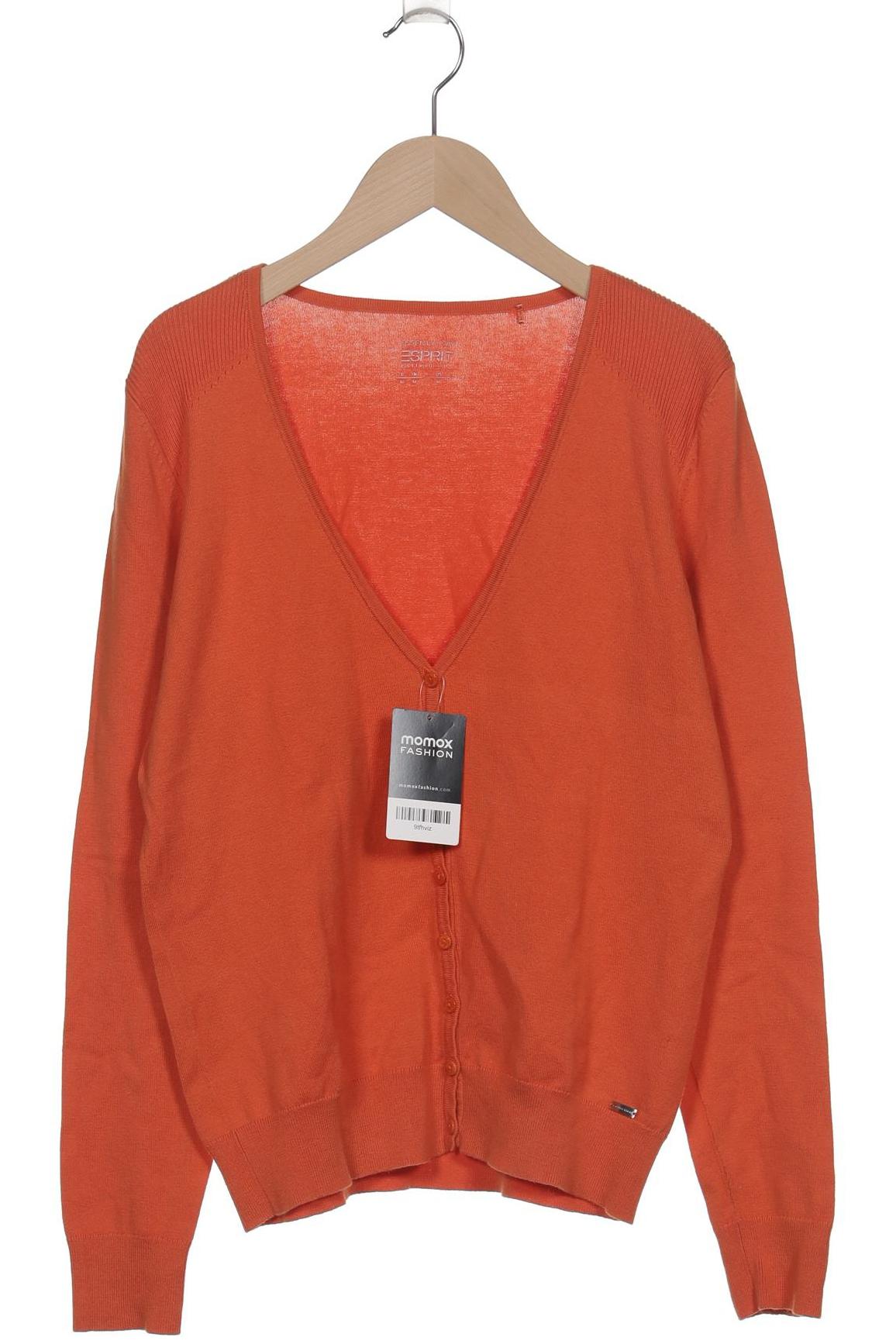 

Esprit Damen Strickjacke, orange, Gr. 38