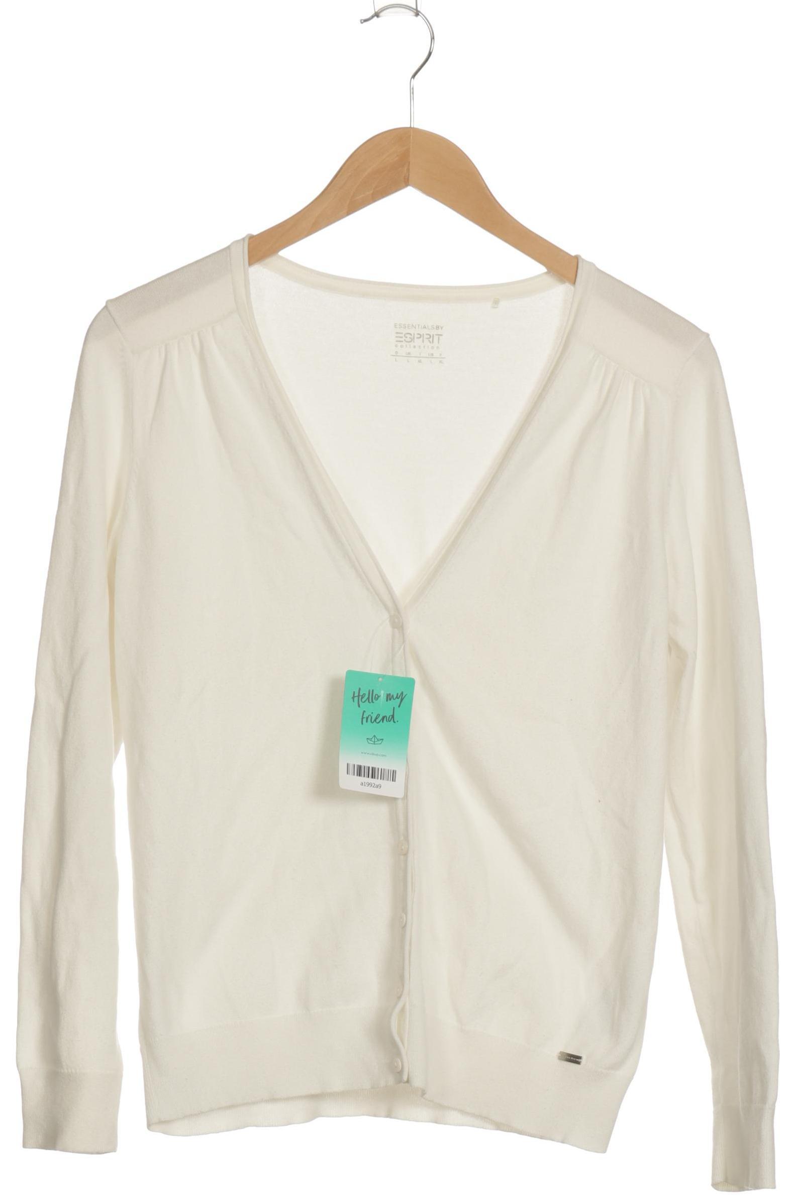 

Esprit Damen Strickjacke, weiß, Gr.