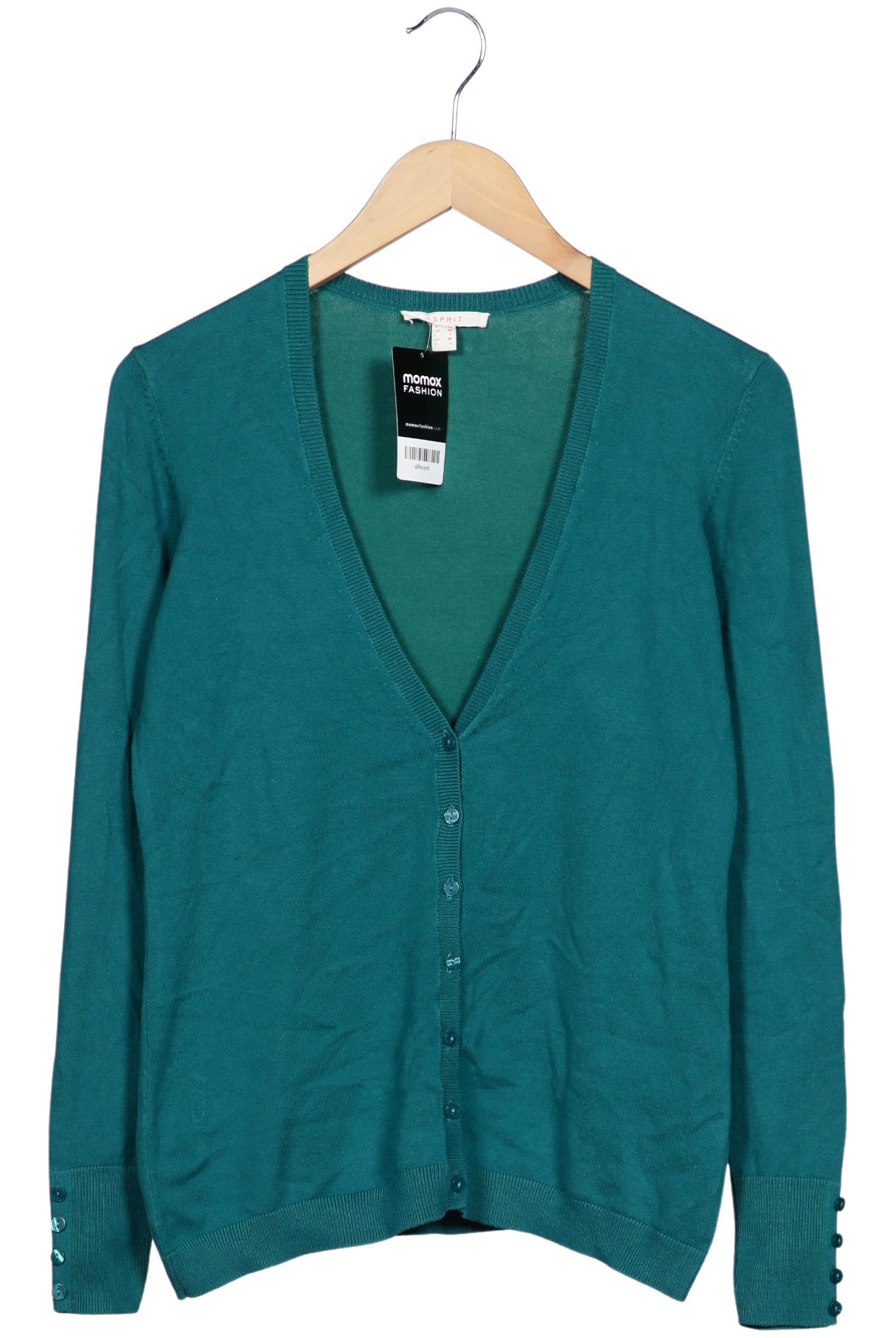 

Esprit Damen Strickjacke, türkis, Gr. 38