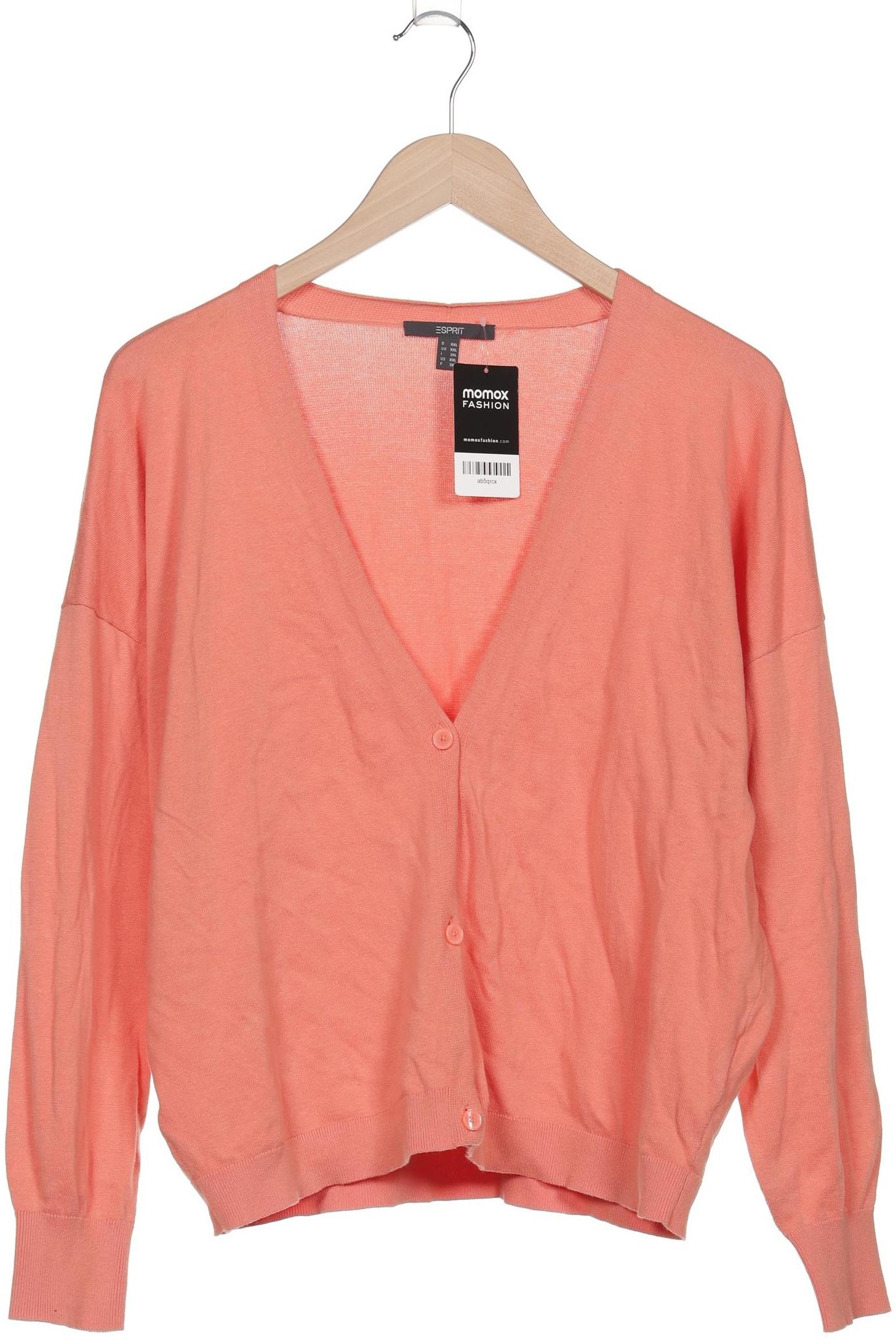 

Esprit Damen Strickjacke, orange, Gr. 46