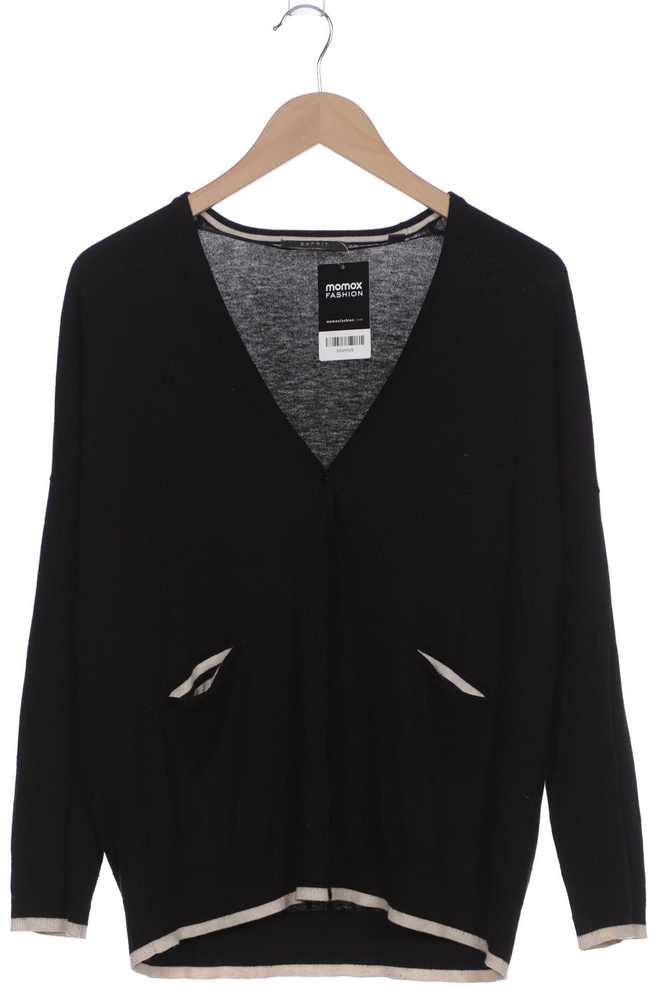 

Esprit Damen Strickjacke, schwarz, Gr. 38