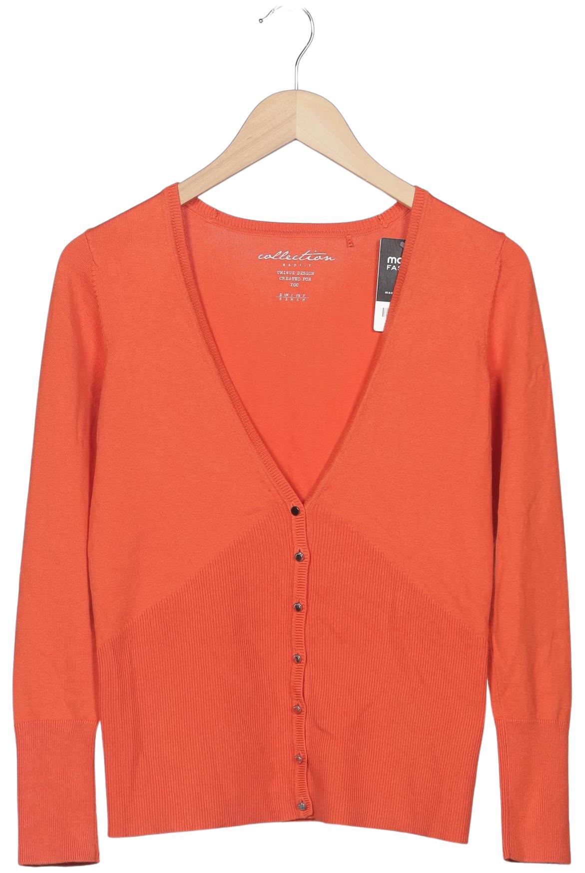 

Esprit Damen Strickjacke, orange, Gr. 36