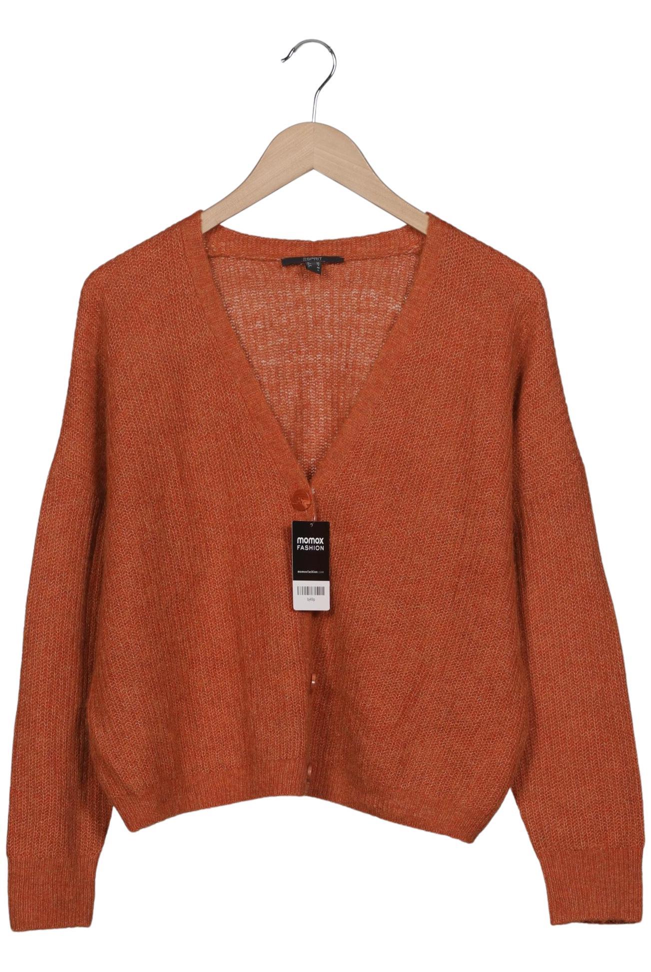 

Esprit Damen Strickjacke, orange, Gr. 38