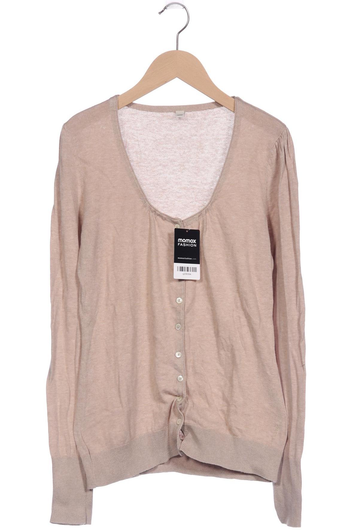 

Esprit Damen Strickjacke, beige, Gr. 38