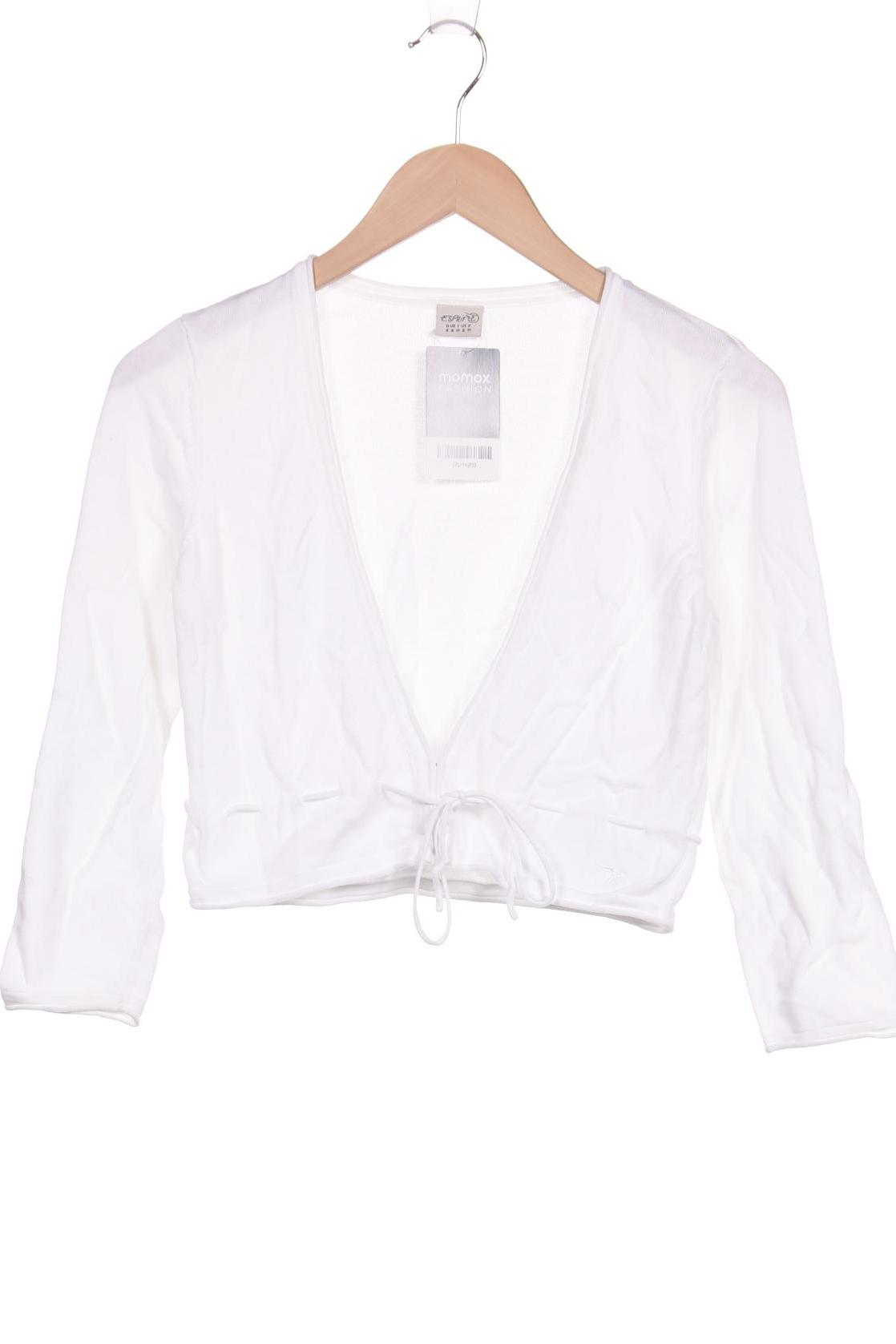 

Esprit Damen Strickjacke, weiß, Gr. 36