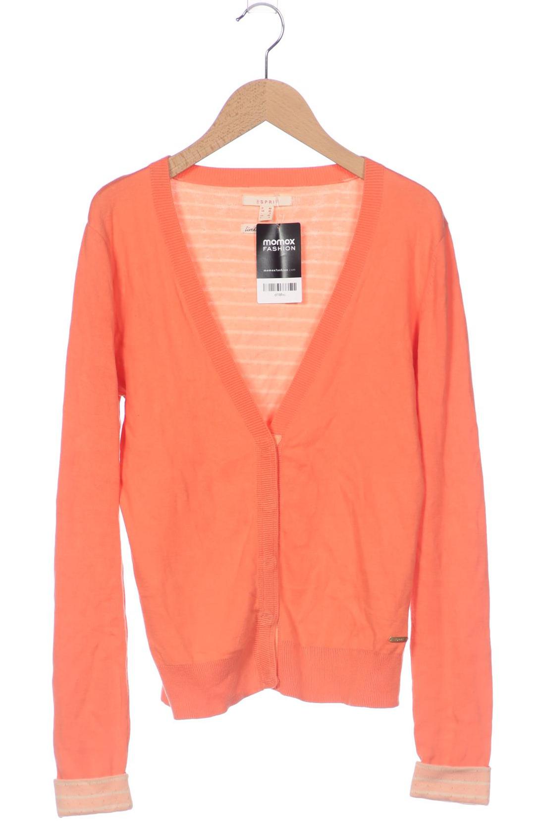 

Esprit Damen Strickjacke, orange, Gr. 34