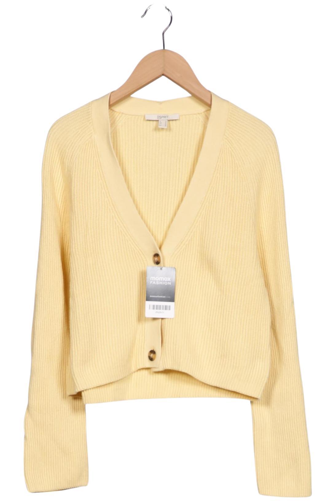 

Esprit Damen Strickjacke, gelb, Gr. 36