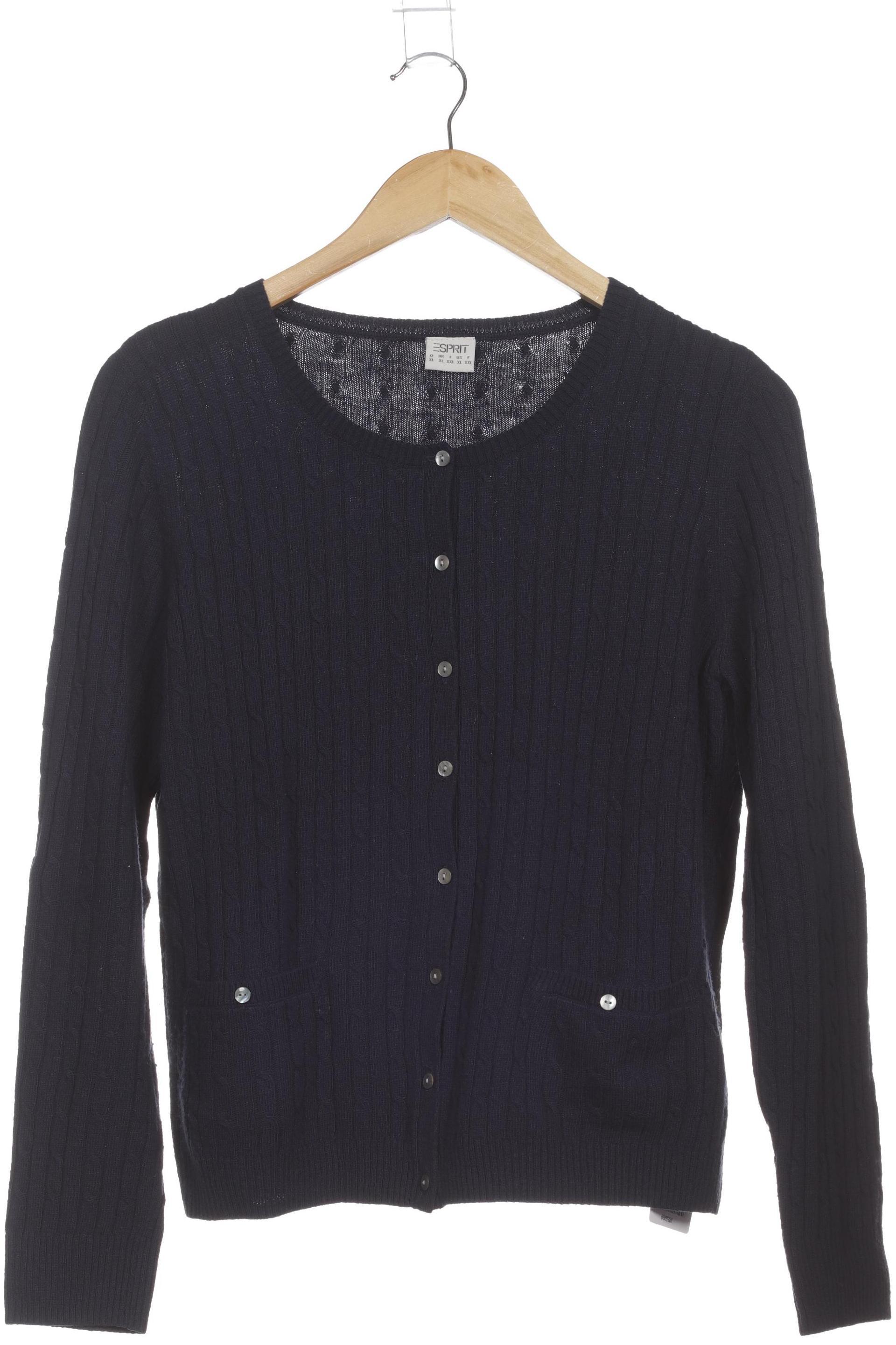 

Esprit Damen Strickjacke, blau, Gr.