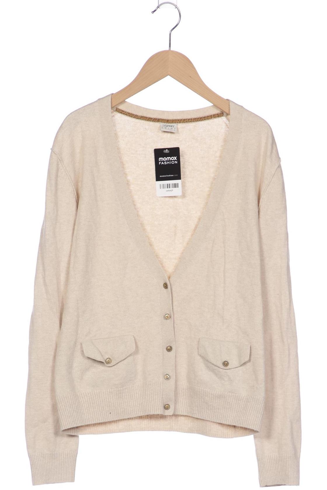 

Esprit Damen Strickjacke, beige, Gr. 38