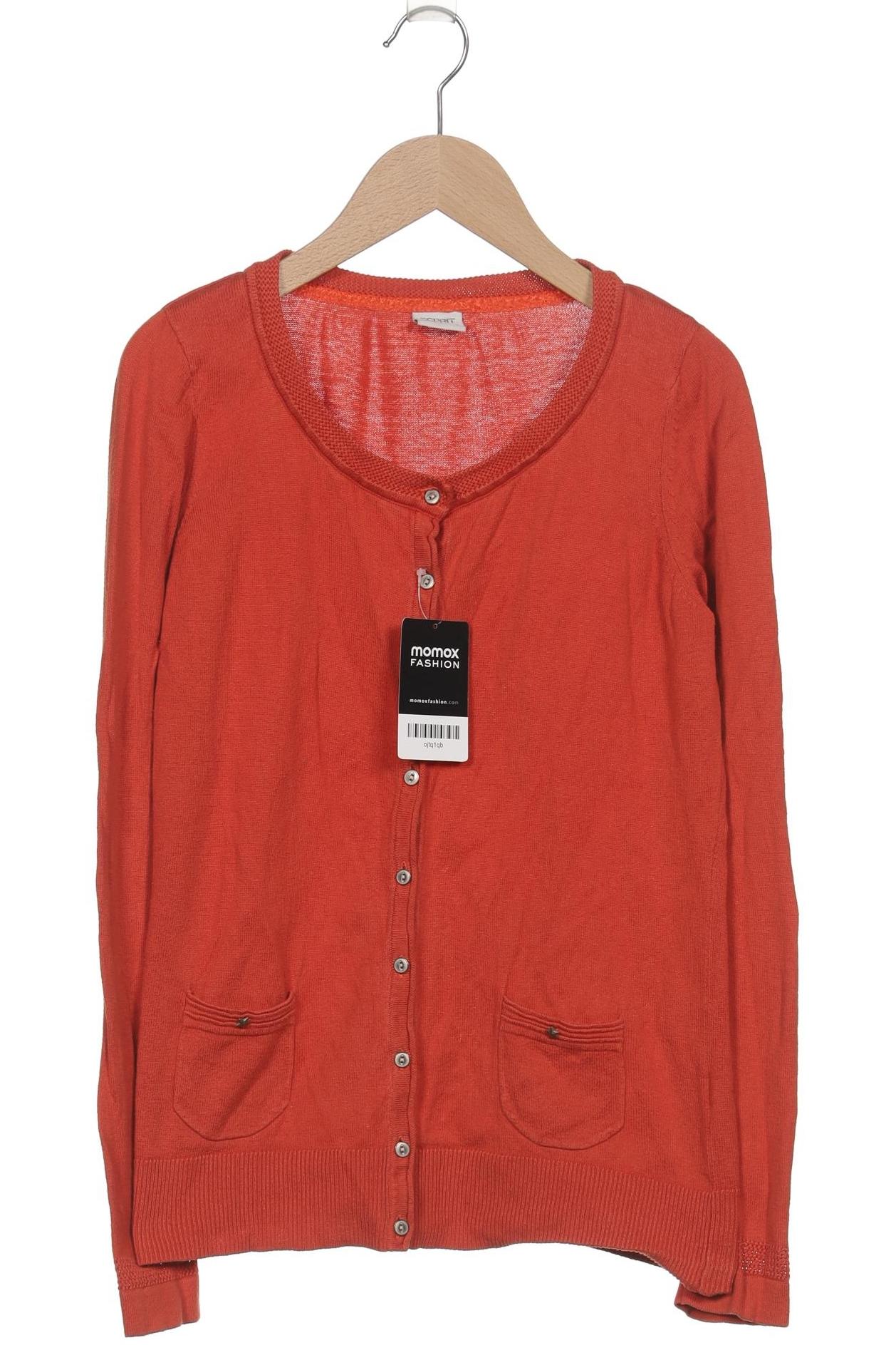

Esprit Damen Strickjacke, orange, Gr. 36