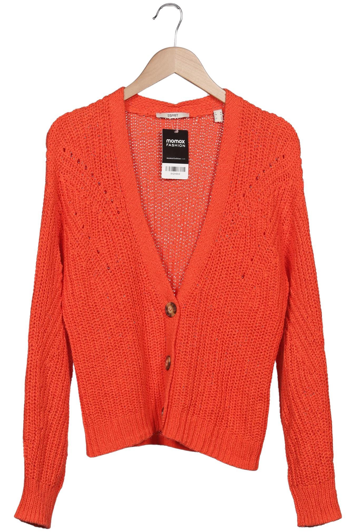 

Esprit Damen Strickjacke, orange, Gr. 38