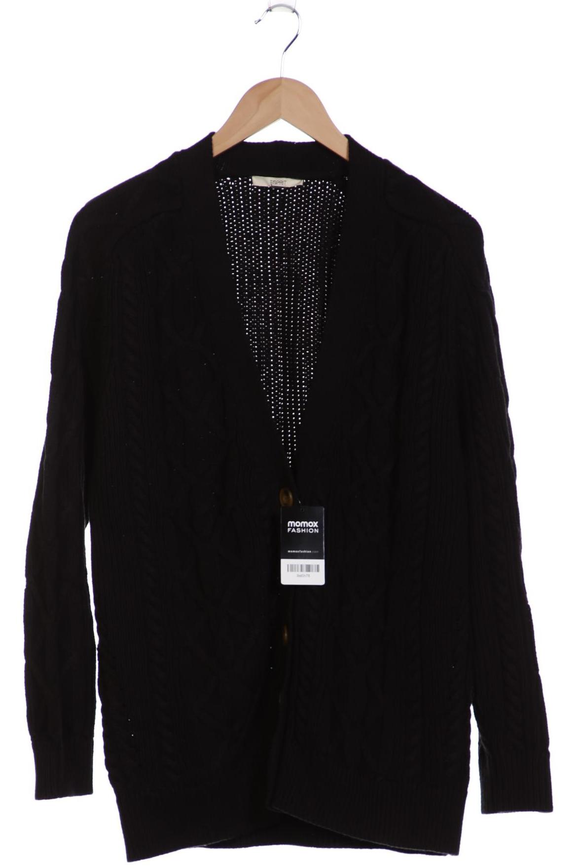

Esprit Damen Strickjacke, schwarz, Gr. 38