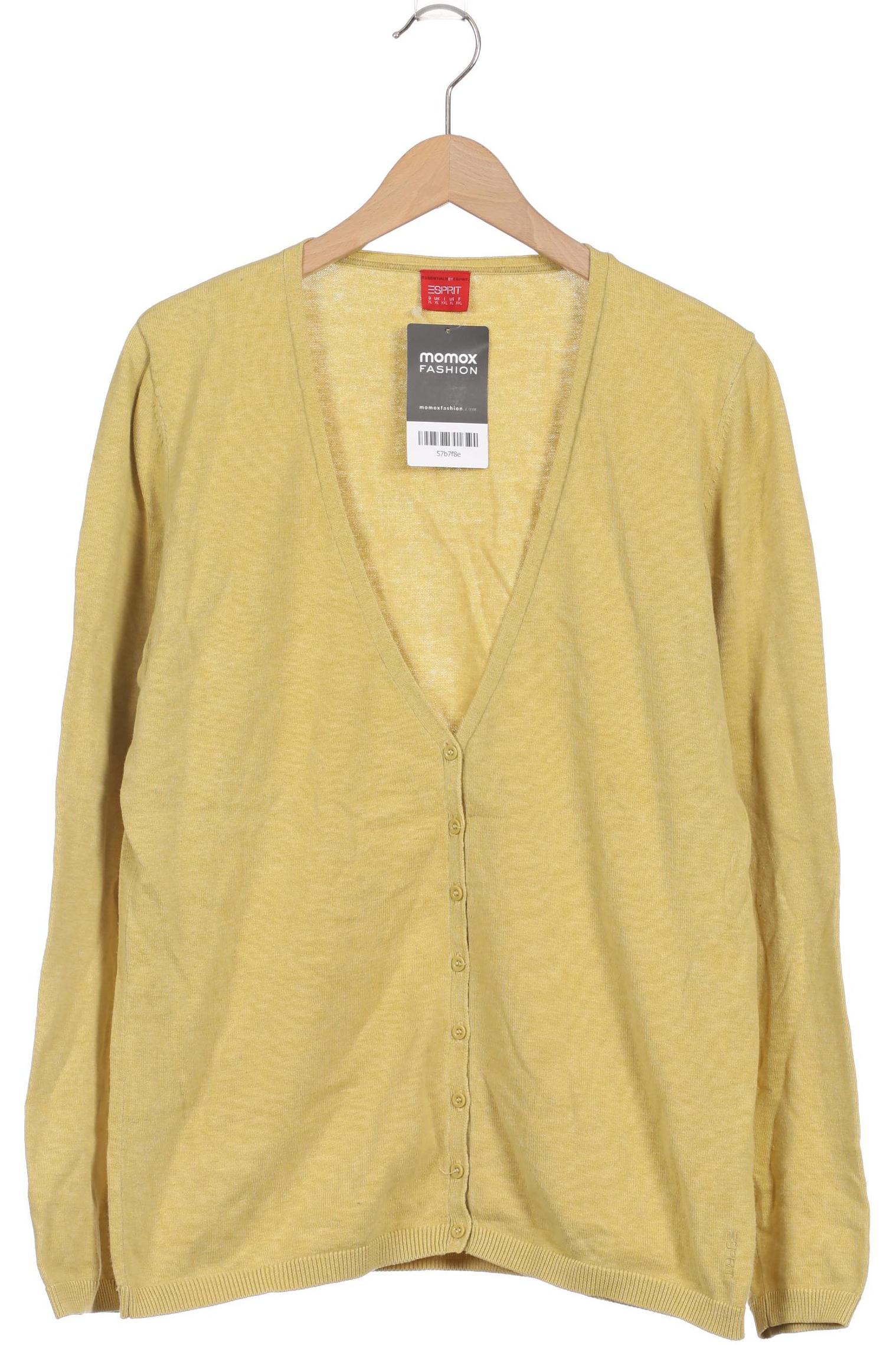 

Esprit Damen Strickjacke, gelb, Gr. 44