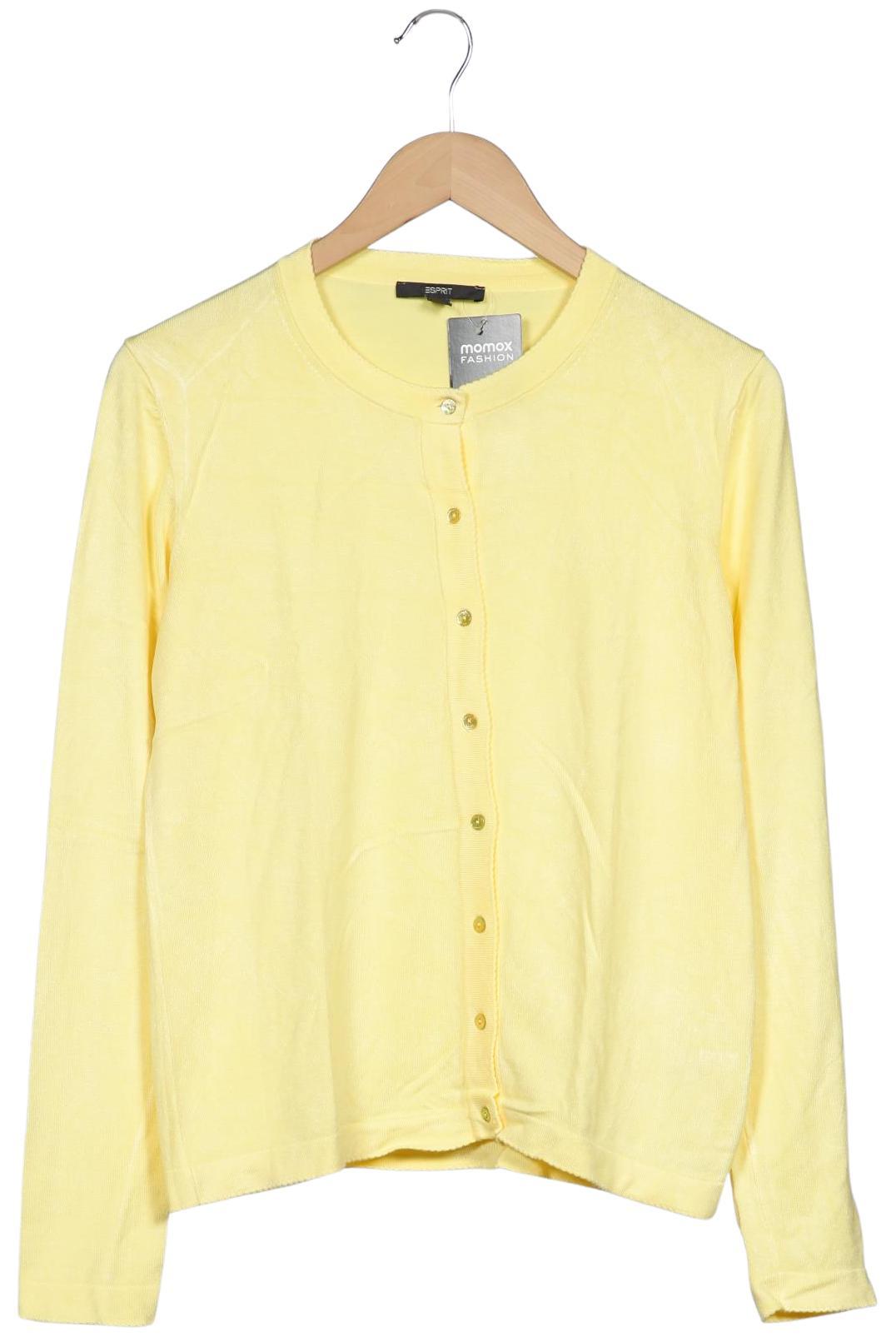 

Esprit Damen Strickjacke, gelb, Gr. 38