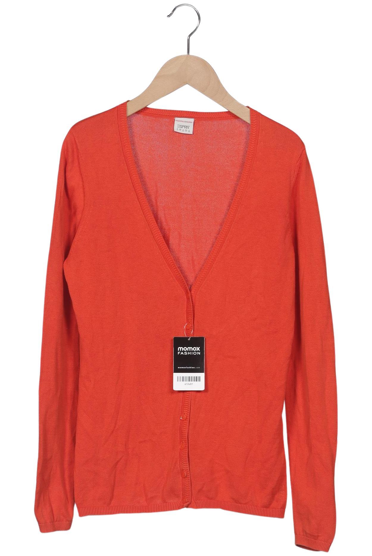 

Esprit Damen Strickjacke, orange, Gr. 36