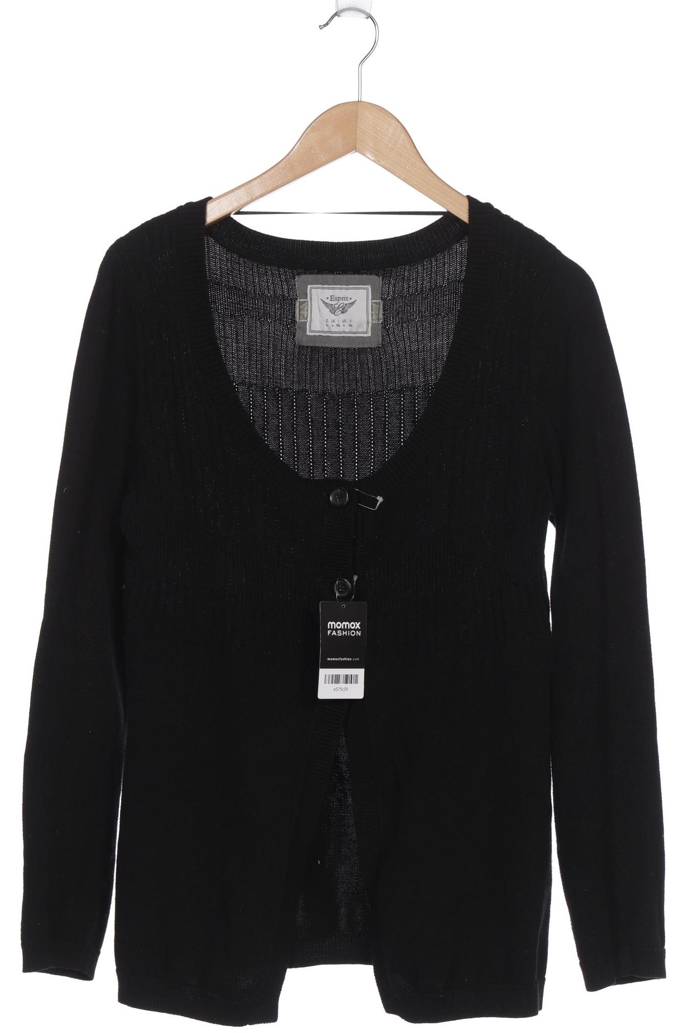 

Esprit Damen Strickjacke, schwarz, Gr. 42