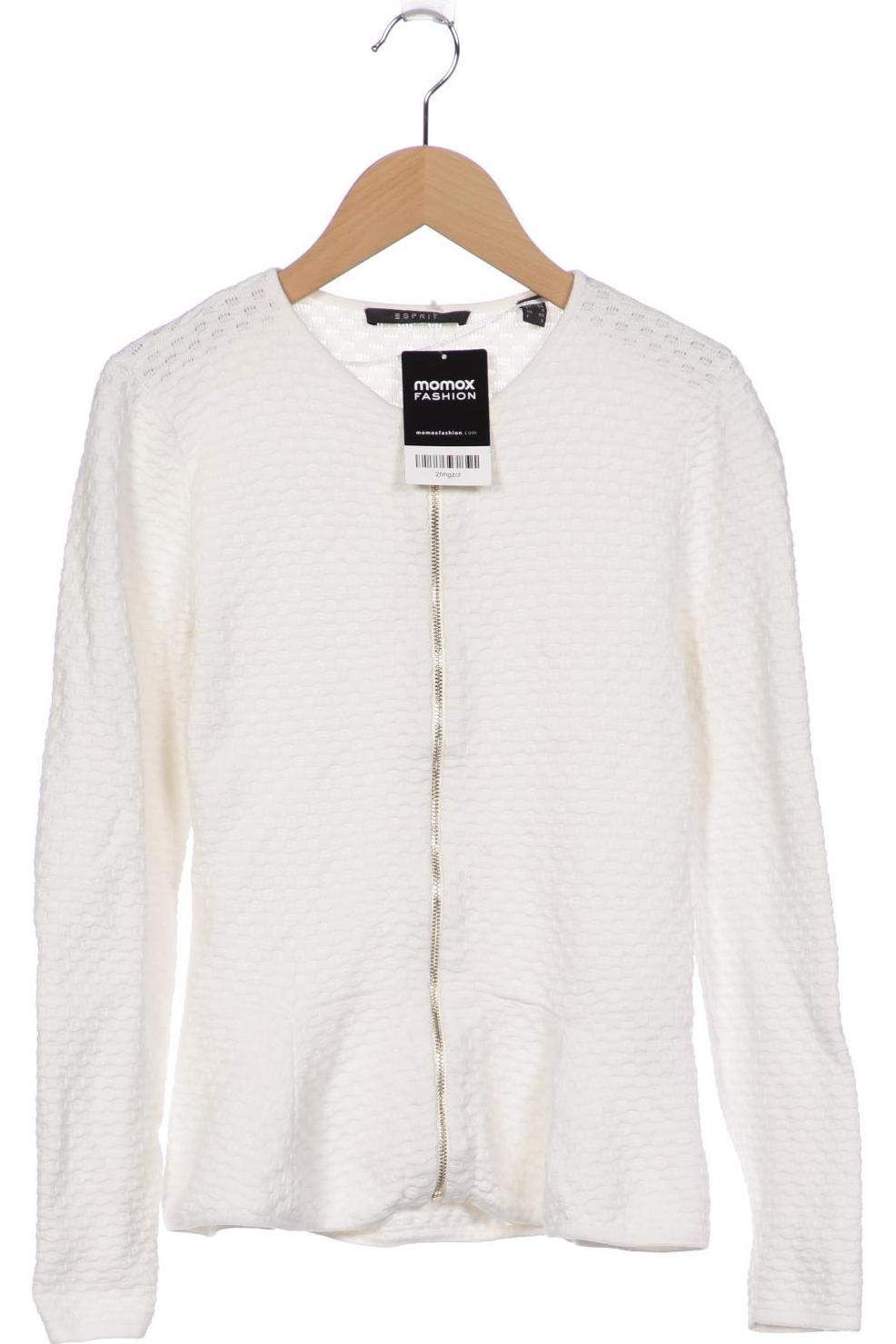 

Esprit Damen Strickjacke, weiß, Gr. 34