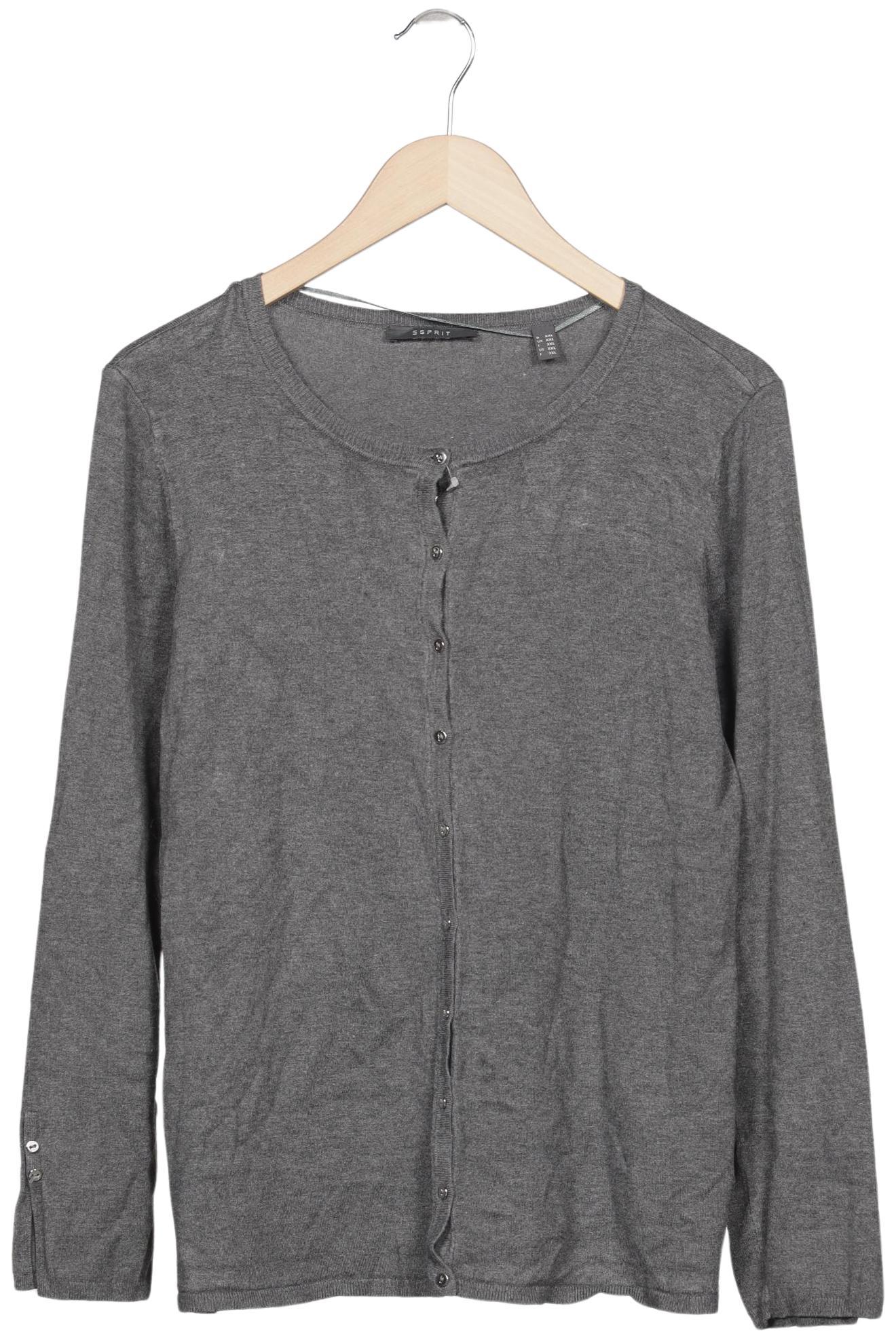

Esprit Damen Strickjacke, grau, Gr. 46
