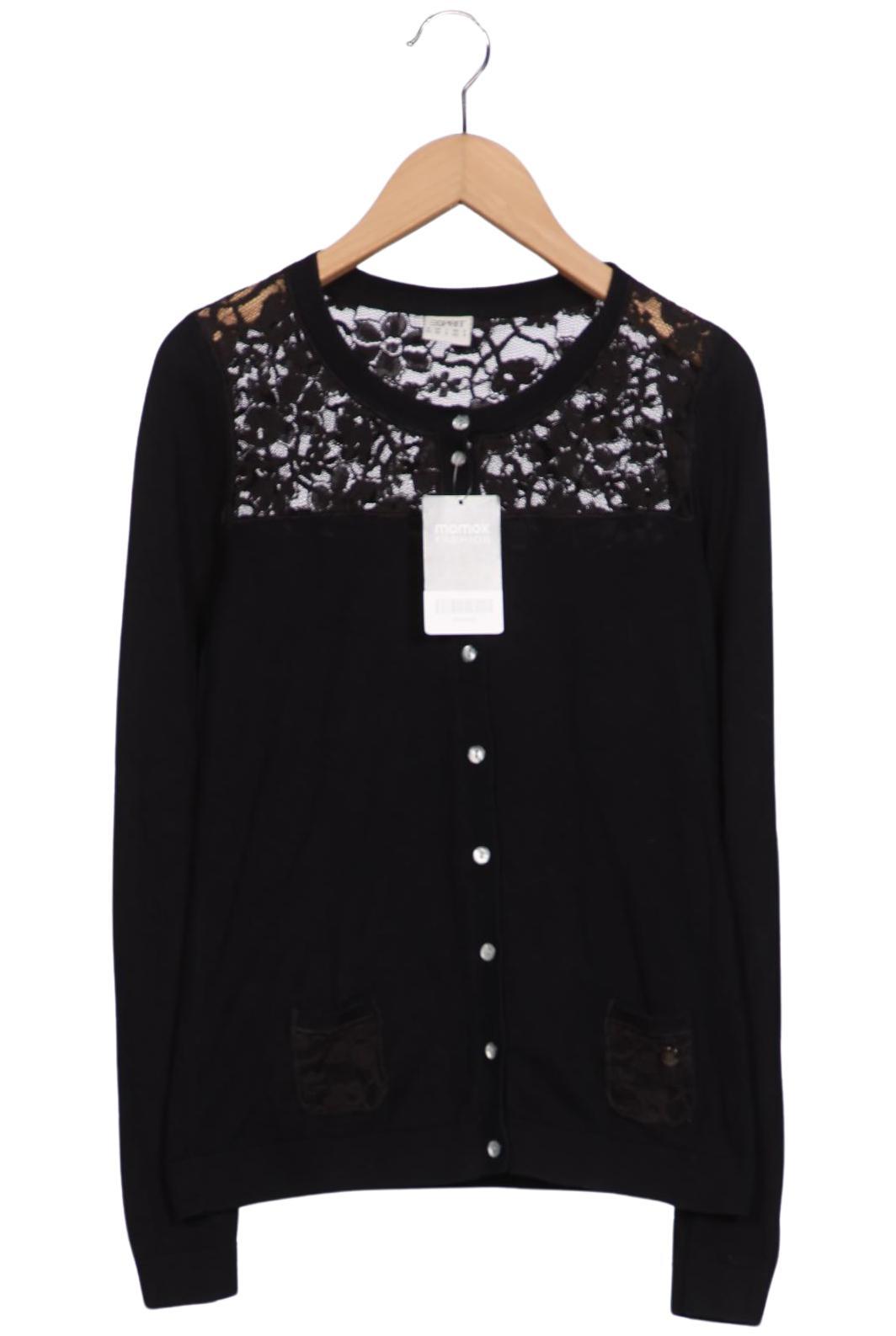 

Esprit Damen Strickjacke, schwarz, Gr. 34