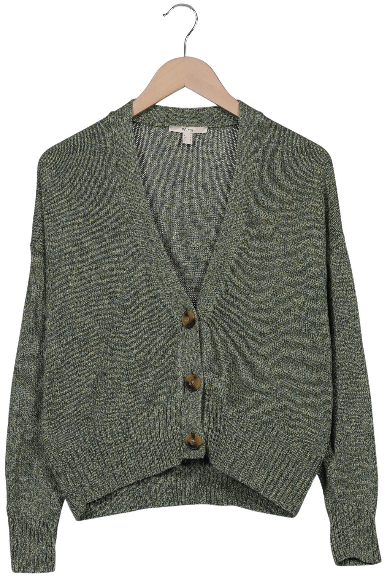

Esprit Damen Strickjacke, grün, Gr. 36