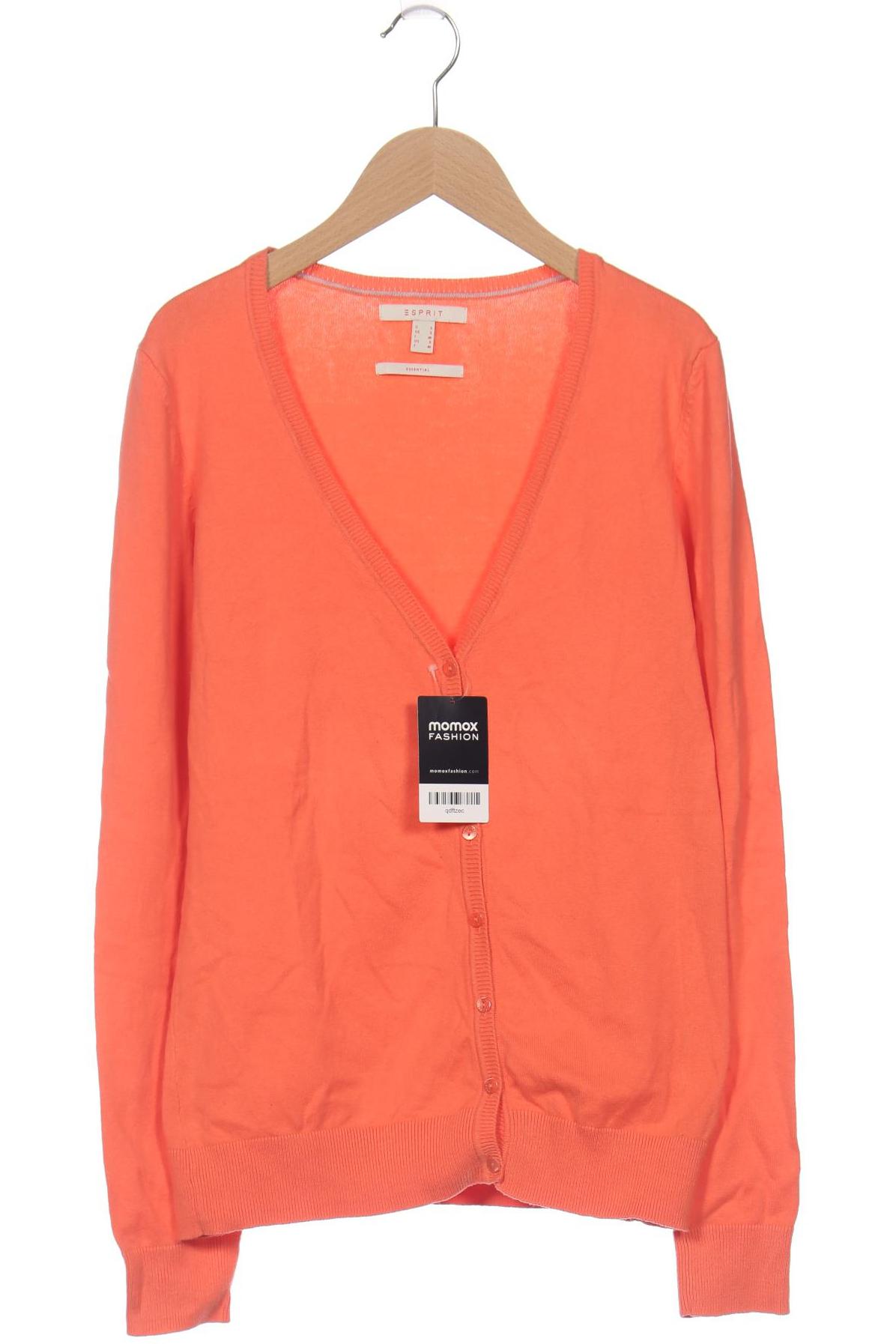 

Esprit Damen Strickjacke, orange, Gr. 36