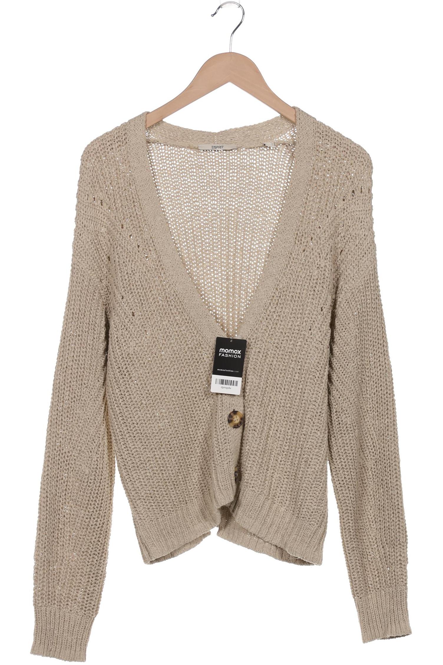 

Esprit Damen Strickjacke, beige, Gr. 38
