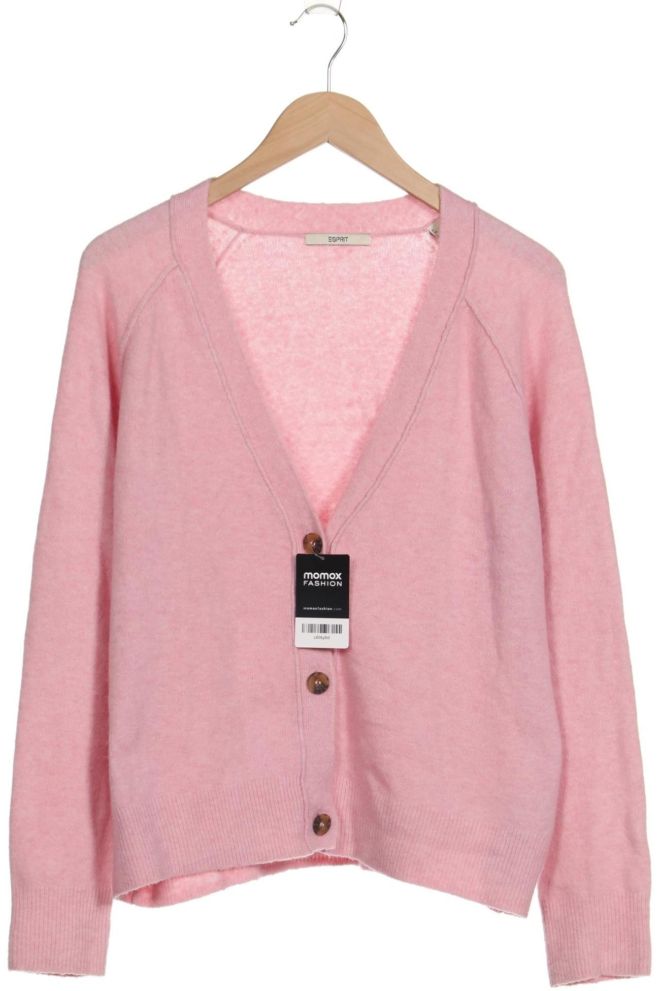 

Esprit Damen Strickjacke, pink, Gr. 38
