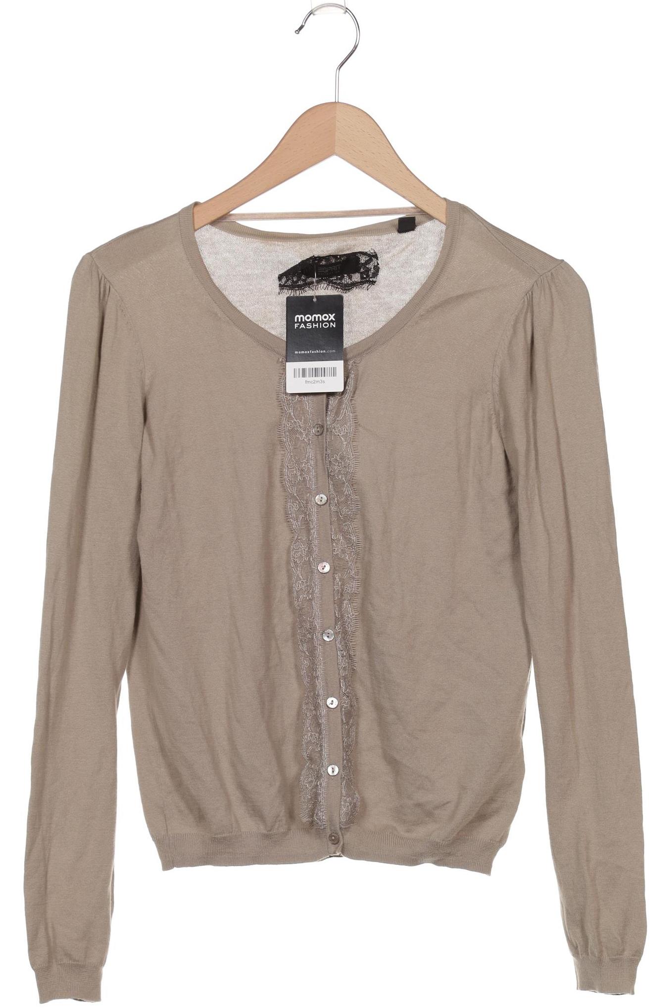 

Esprit Damen Strickjacke, beige, Gr. 38