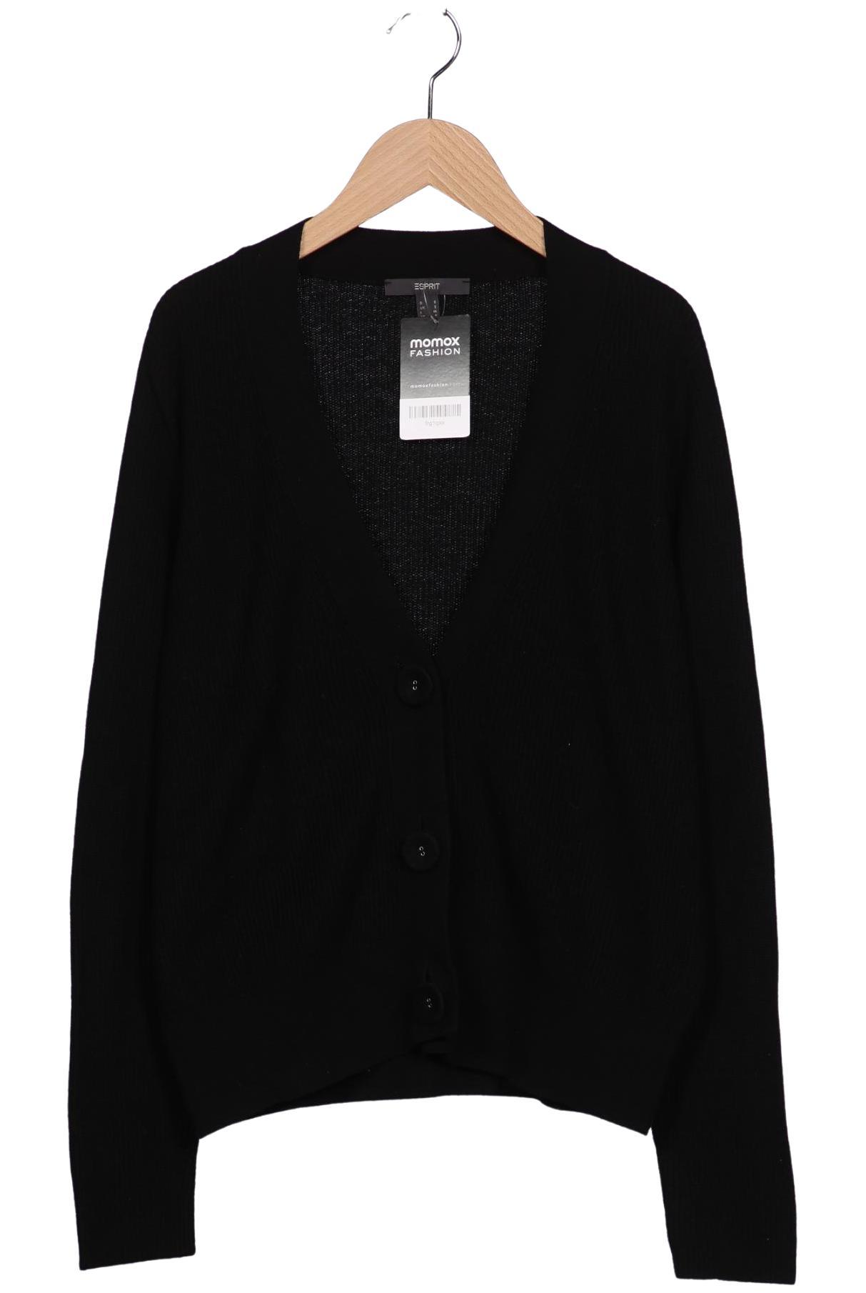 

Esprit Damen Strickjacke, schwarz, Gr. 36