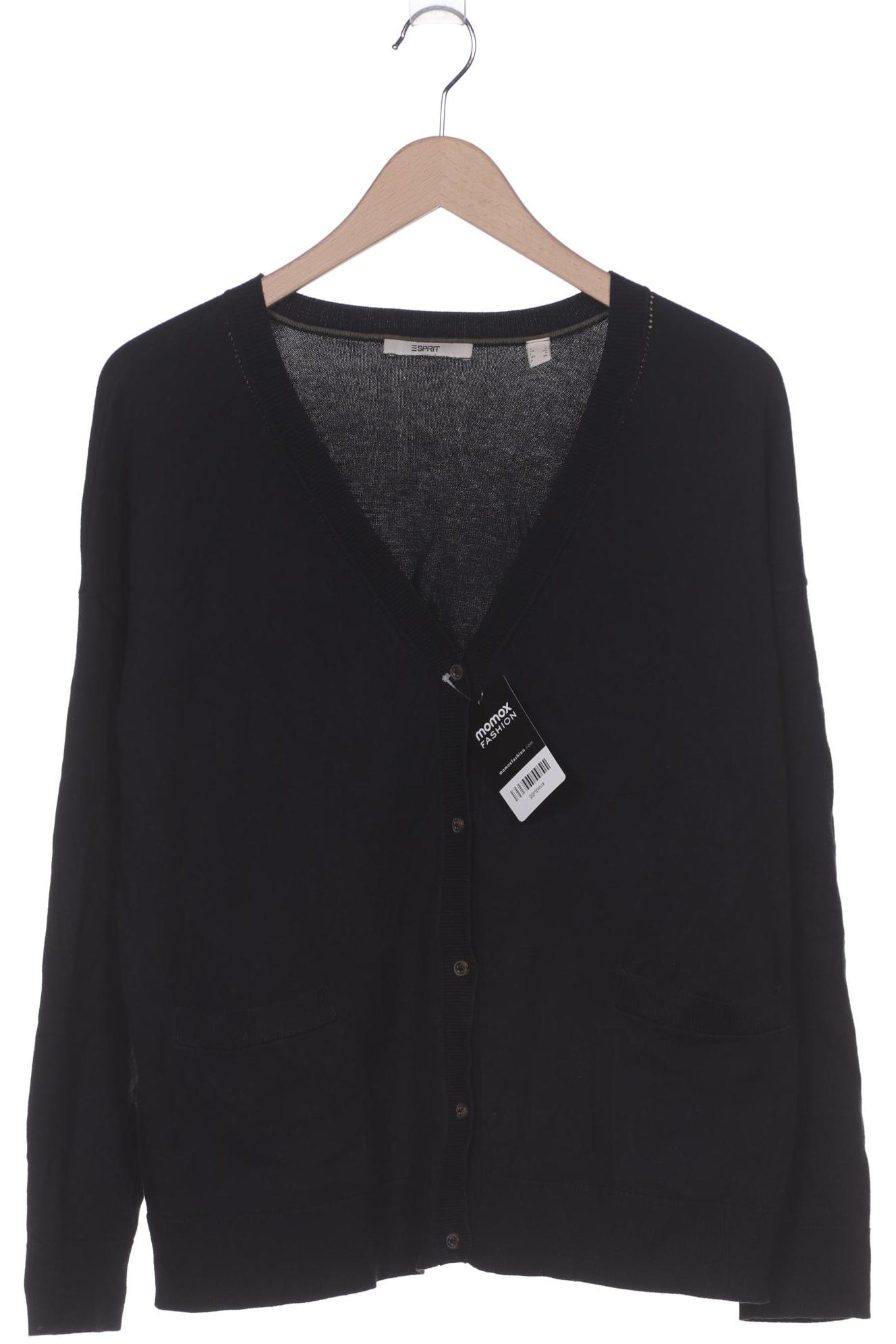 

Esprit Damen Strickjacke, schwarz, Gr. 42