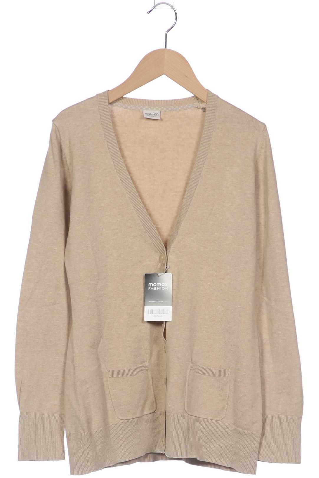 

Esprit Damen Strickjacke, beige, Gr. 38