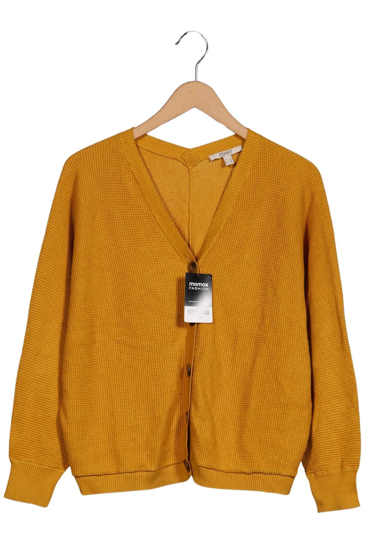 

Esprit Damen Strickjacke, gelb, Gr. 44