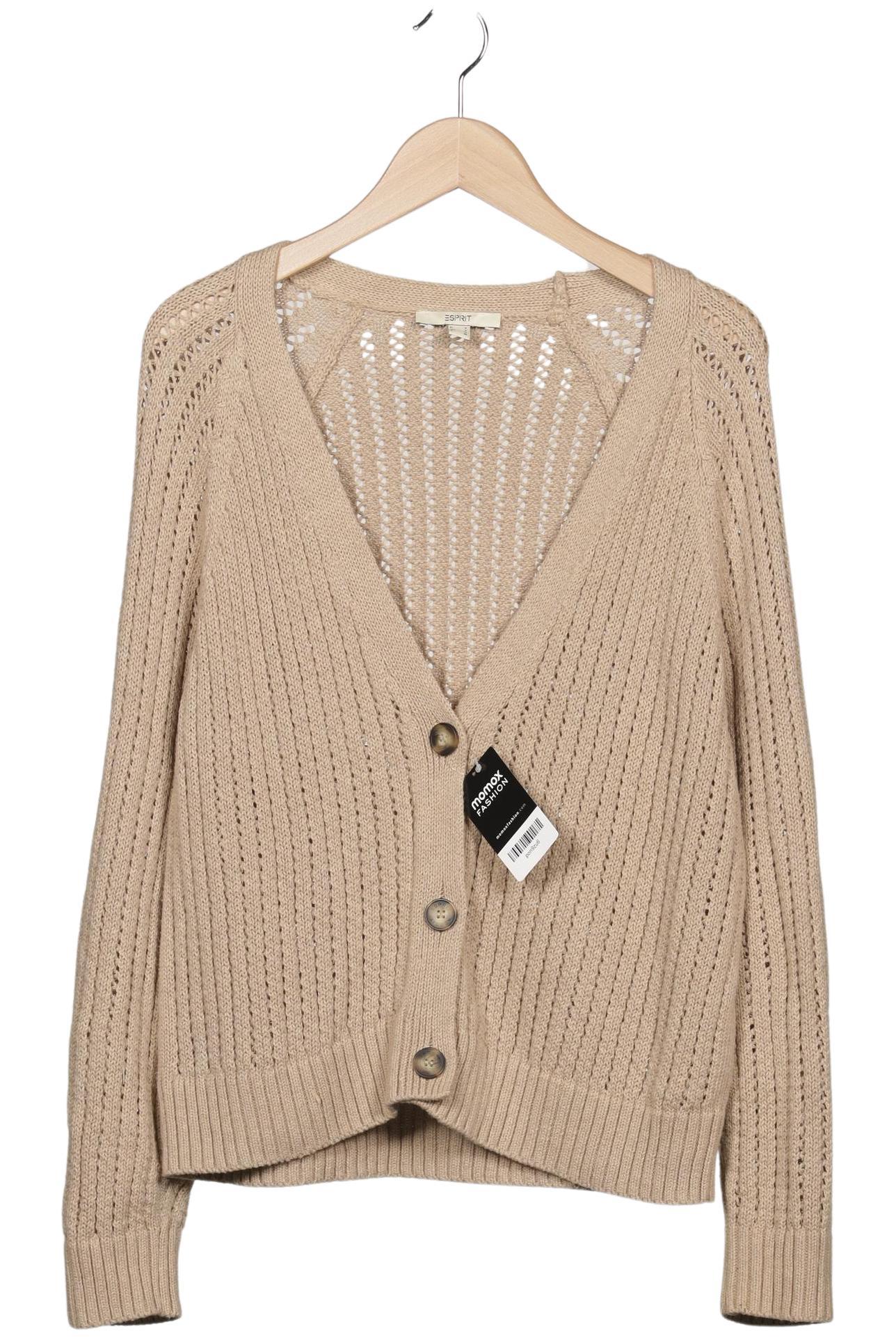 

Esprit Damen Strickjacke, beige, Gr. 36